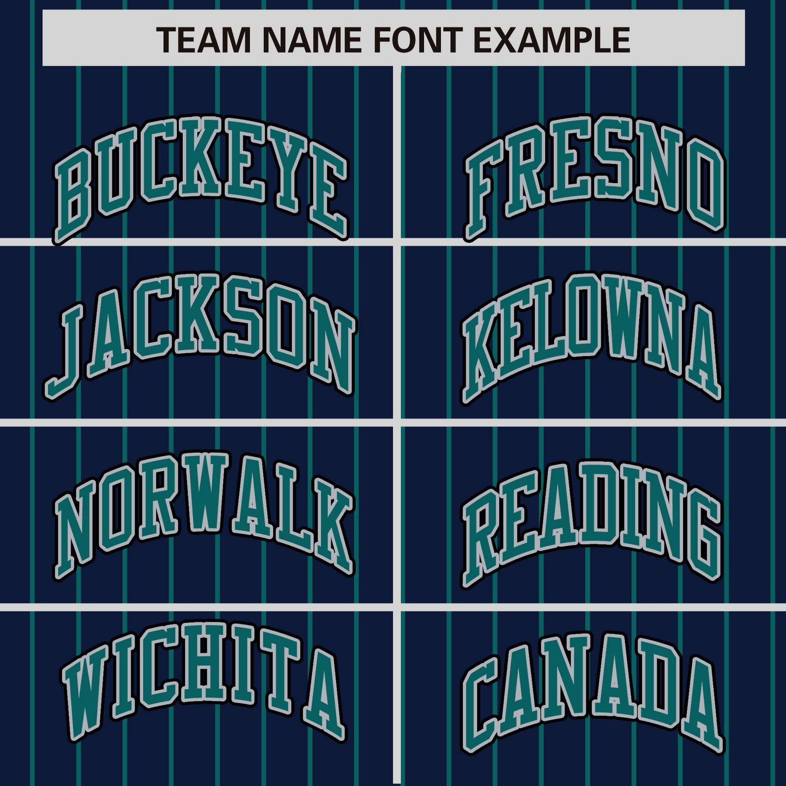 Custom Navy Aqua Raglan Sleeves Varsity Full-Snap Pinstripe Letterman Baseball Jacket