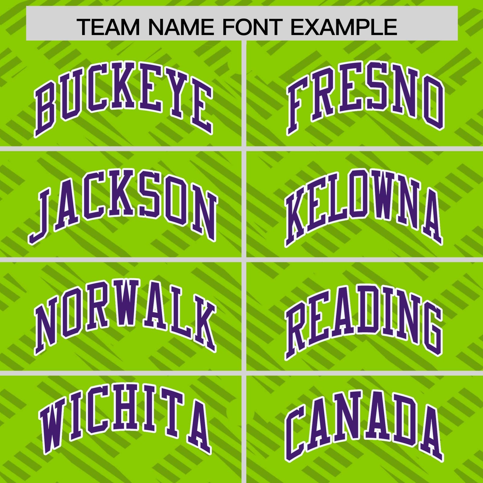 Custom Neon Green Purple L Pattern Varsity Raglan Sleeves Full-Snap Letterman Baseball Jacket