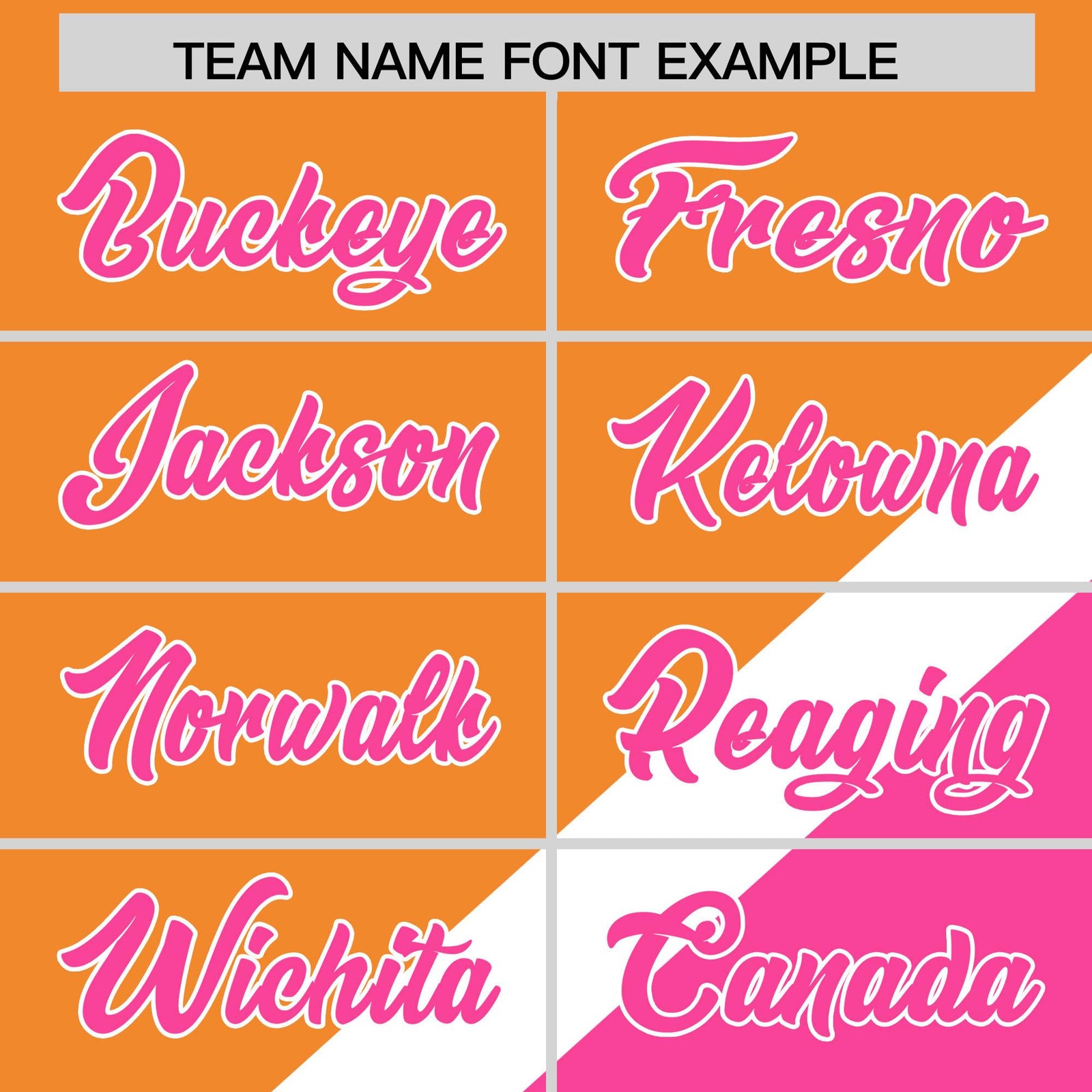 Custom Orange Pink Raglan Sleeves Varsity Full-Snap Letterman Baseball Jacket