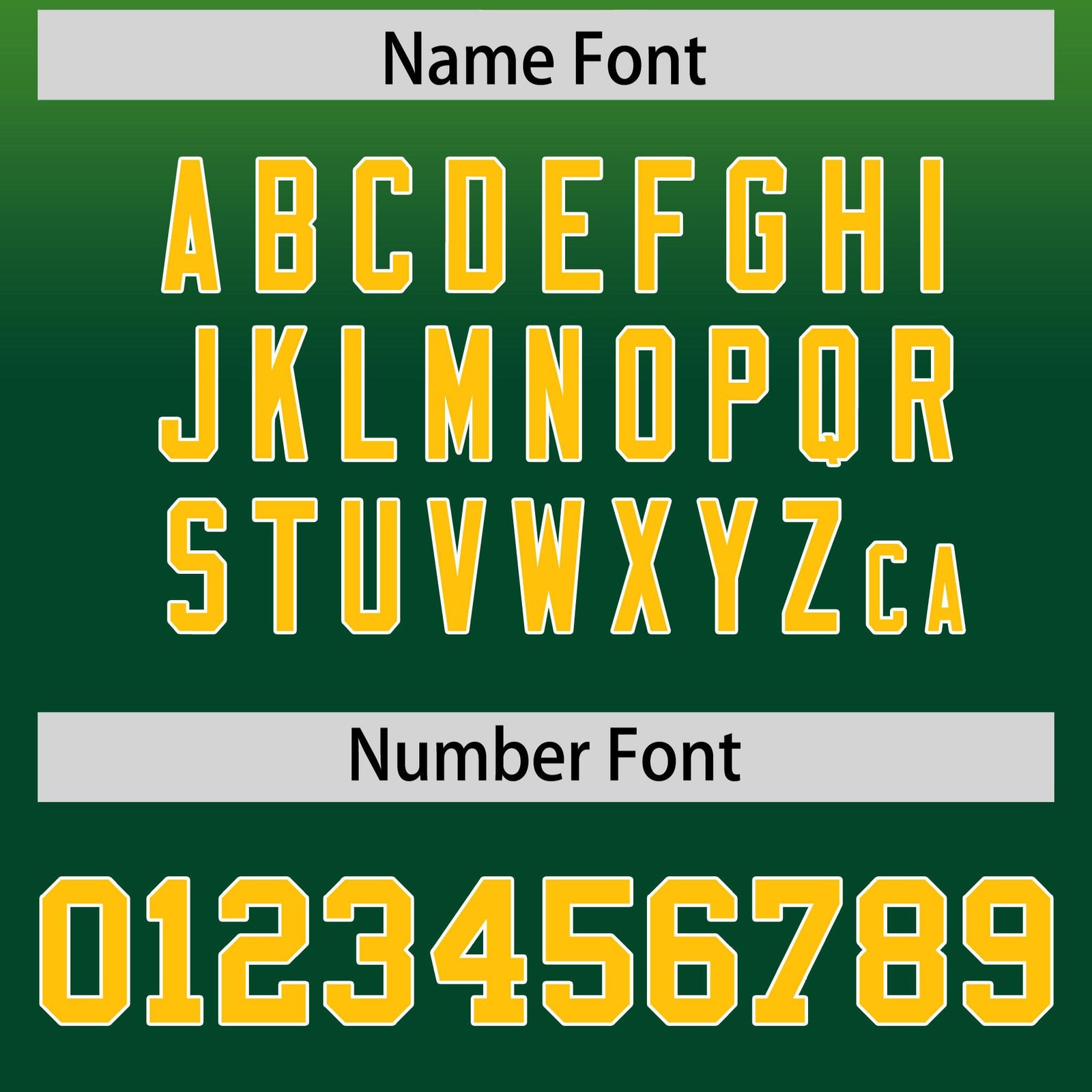 Custom Green Gold Full-Snap Varsity Personalization Gradient Fashion Letterman Jacket