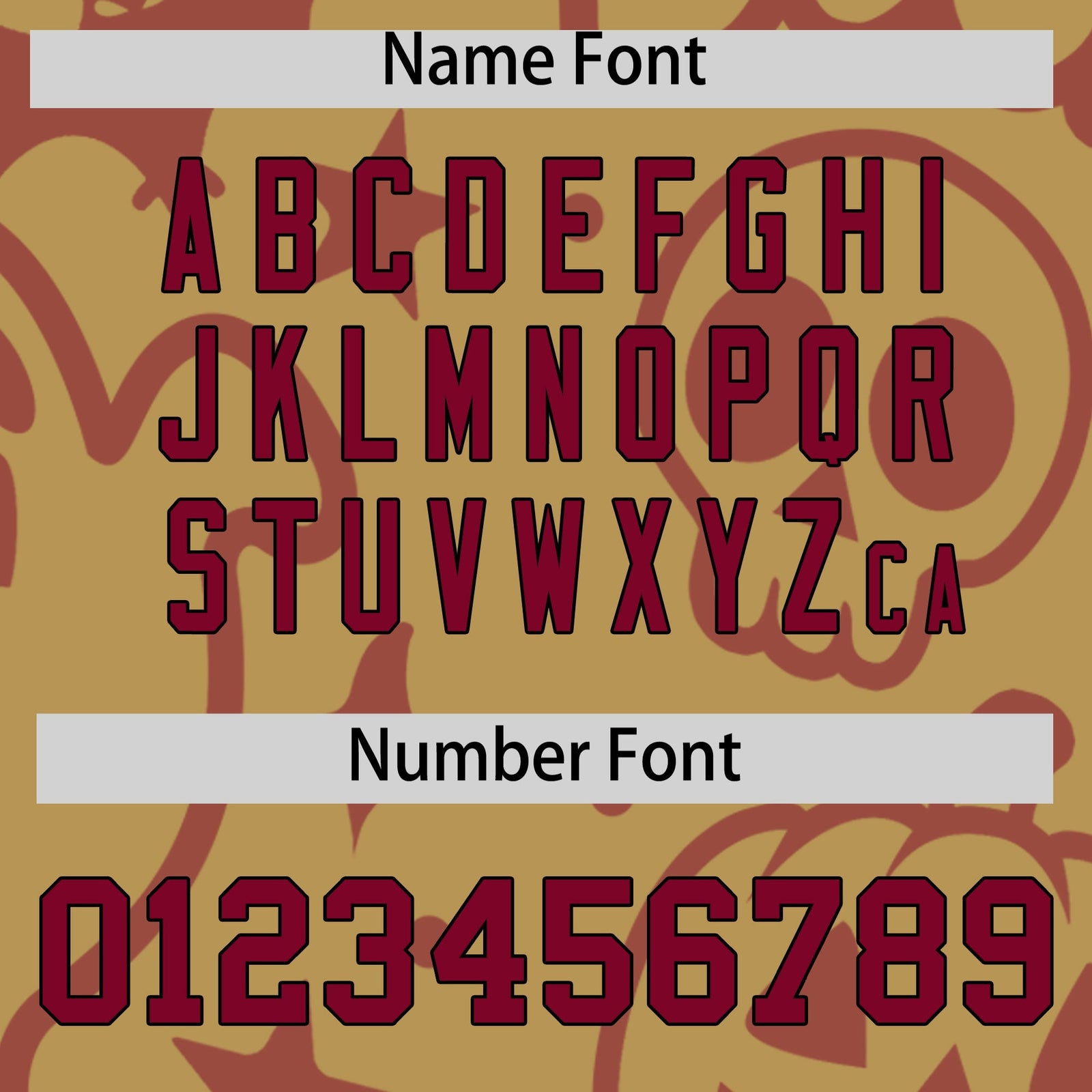 Custom Khaki Crimson Black Bats Pumpkins Ghost Patterns Halloween Letterman Jacket | Custom Letterman Jacket,Add Name and Numbern,Sublimation Printed & Stitched,Perfect for Parties | KXKSHOP