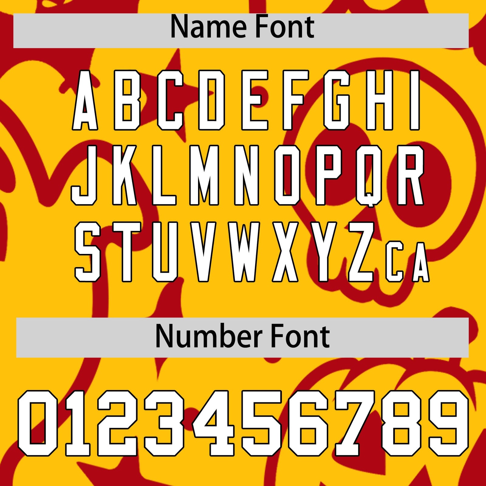 Custom Gold Red White Bats Pumpkins Ghost Patterns Halloween Letterman Jacket | Custom Letterman Jacket,Add Name and Numbern,Sublimation Printed & Stitched,Perfect for Parties | KXKSHOP