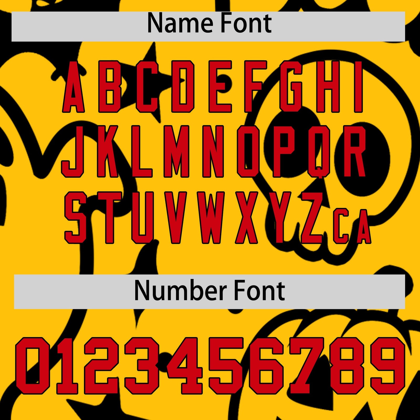 Custom Gold Black Red Bats Pumpkins Ghost Patterns Halloween Letterman Jacket | Custom Letterman Jacket,Add Name and Numbern,Sublimation Printed & Stitched,Perfect for Parties | KXKSHOP