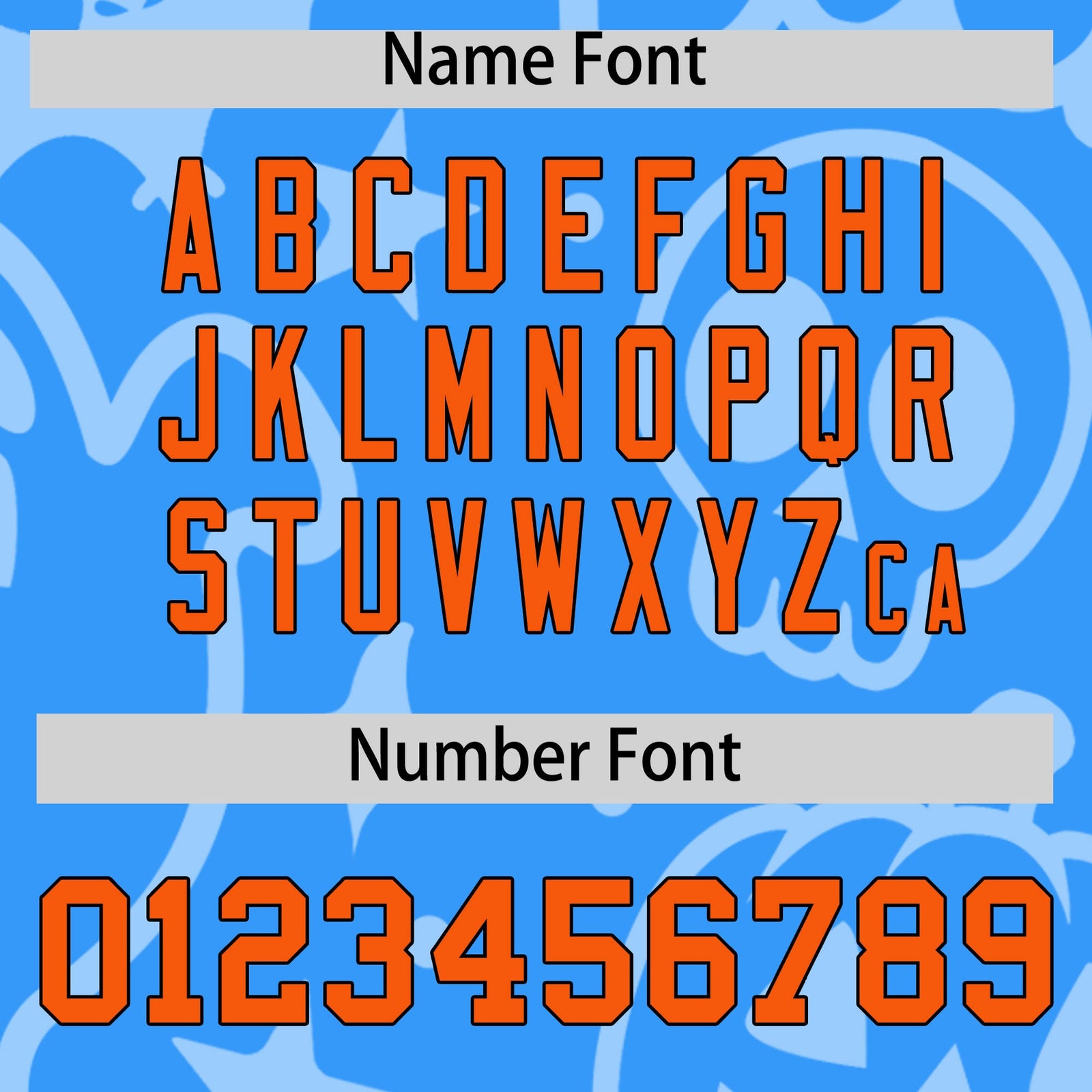 Custom Orange Powder Blue Black Bats Pumpkins Ghost Patterns Halloween Letterman Jacket | Custom Letterman Jacket,Add Name and Numbern,Sublimation Printed & Stitched,Perfect for Parties | KXKSHOP