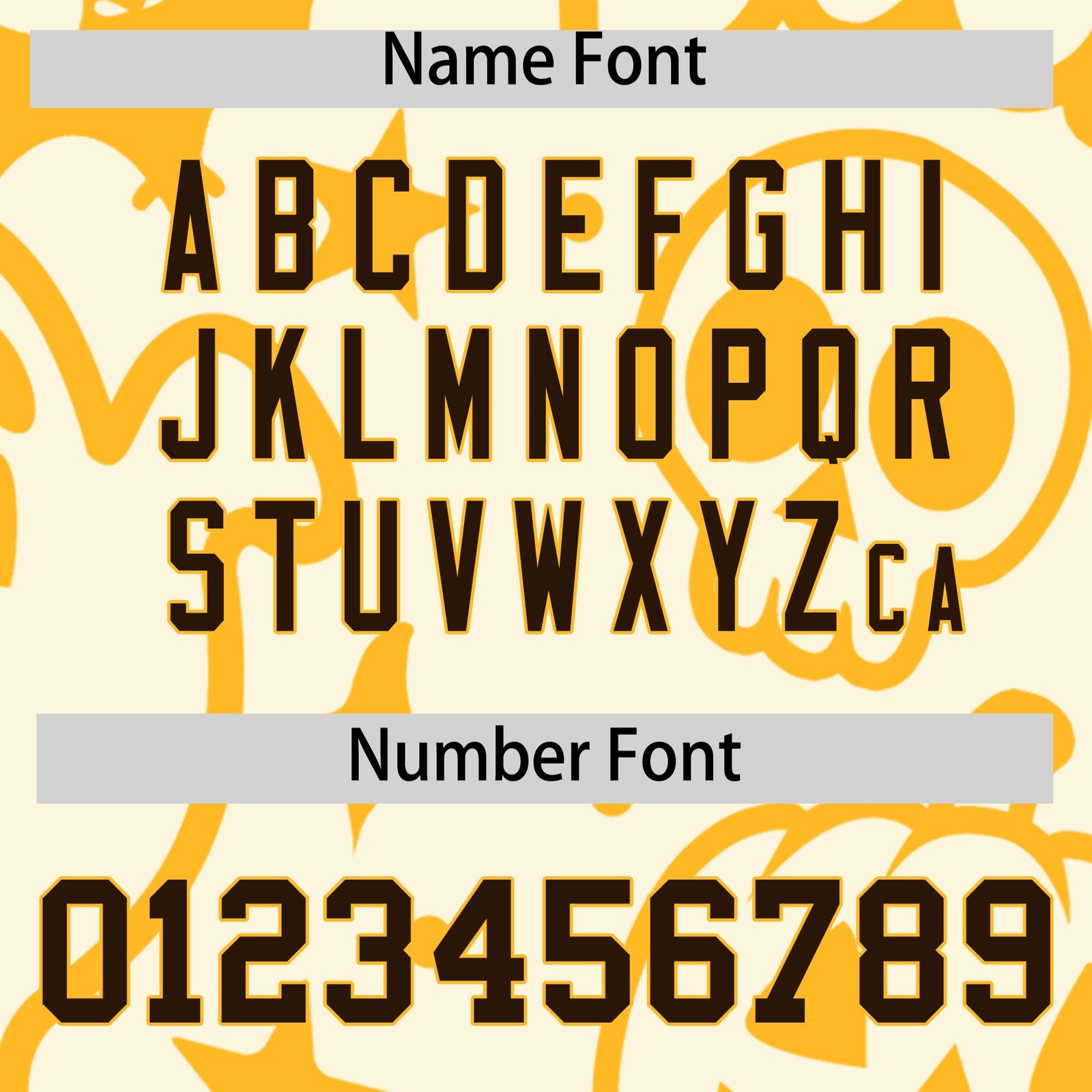 Custom Yellow Cream Gold Bats Pumpkins Ghost Patterns Halloween Letterman Jacket | Custom Letterman Jacket,Add Name and Numbern,Sublimation Printed & Stitched,Perfect for Parties | KXKSHOP