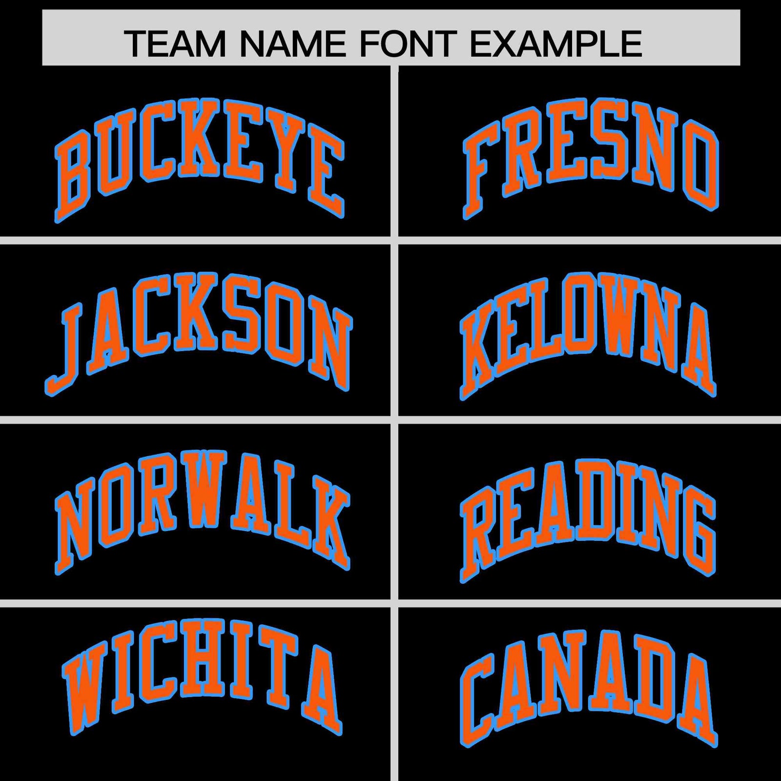 Custom Black Orange Powder Blue Full-Snap Varsity Raglan Sleeves Gradient Letterman Jacket