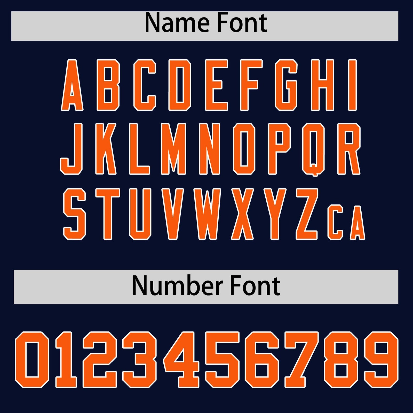 Custom Navy Orange White Full-Snap Varsity Raglan Sleeves Gradient Letterman Jacket| KXKSHOP