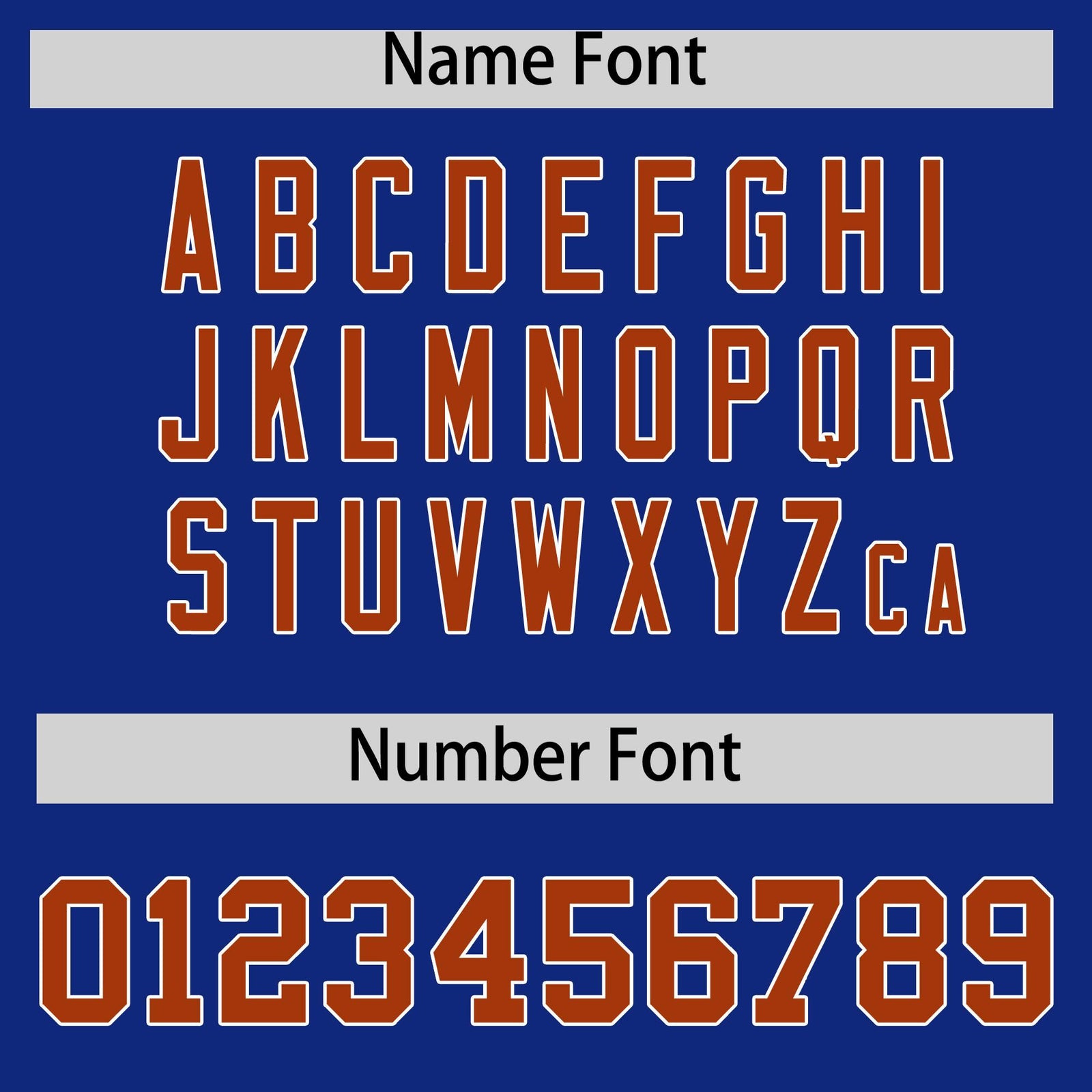 Custom Royal Blue Dark Orange White Full-Snap Varsity Raglan Sleeves Gradient Letterman Jacket| KXKSHOP