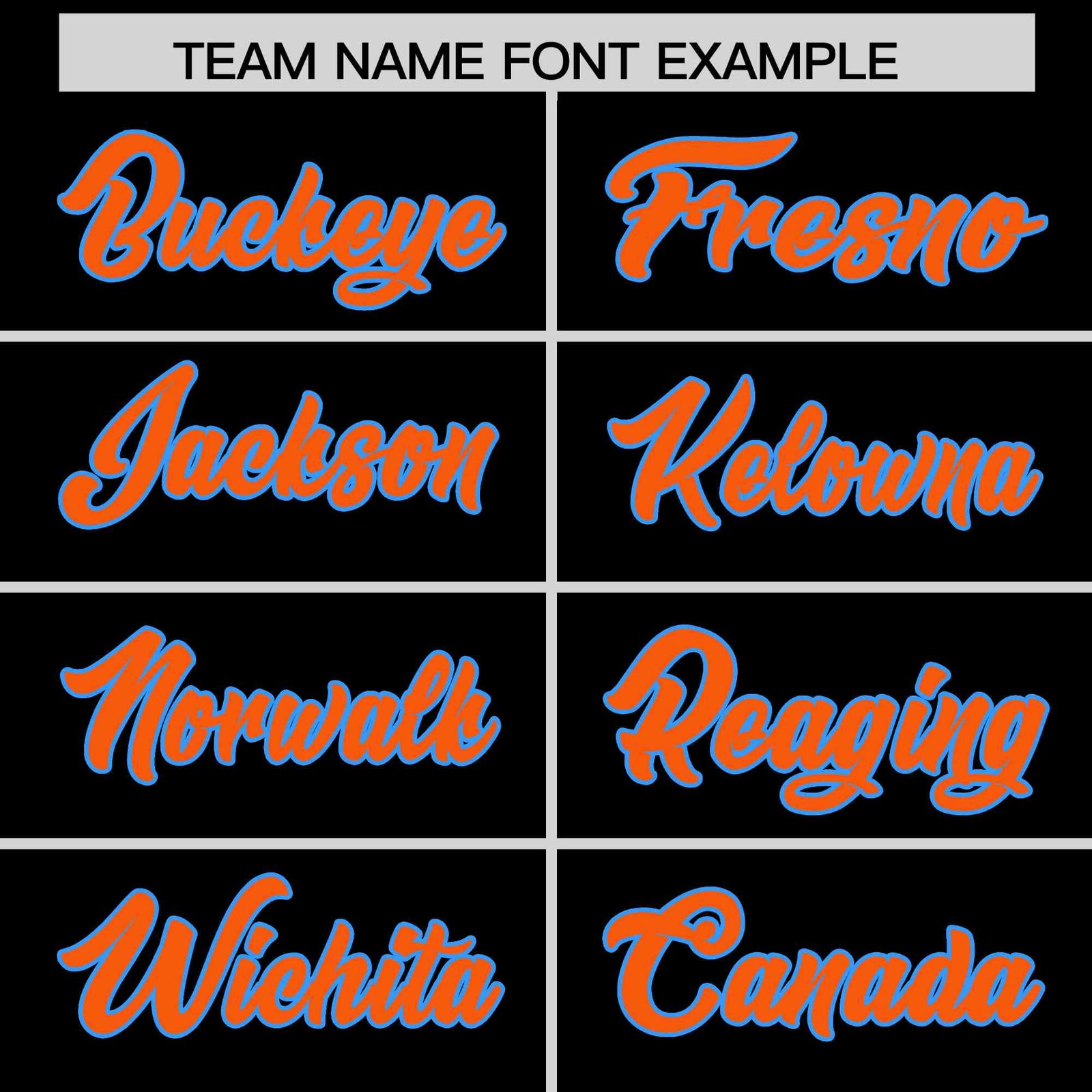 Custom Black Orange Powder Blue Full-Snap Varsity Raglan Sleeves Gradient Letterman Jacket