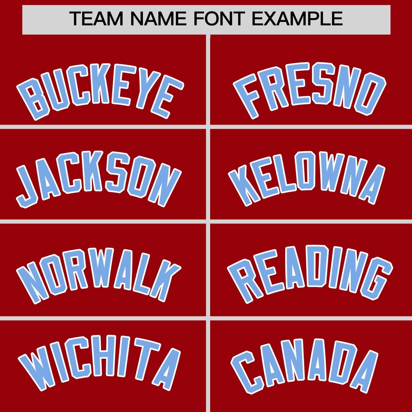 Custom Red Powder Blue Raglan Sleeves Full-Snap Varsity Faux Leather Letterman Jacket| KXKSHOP