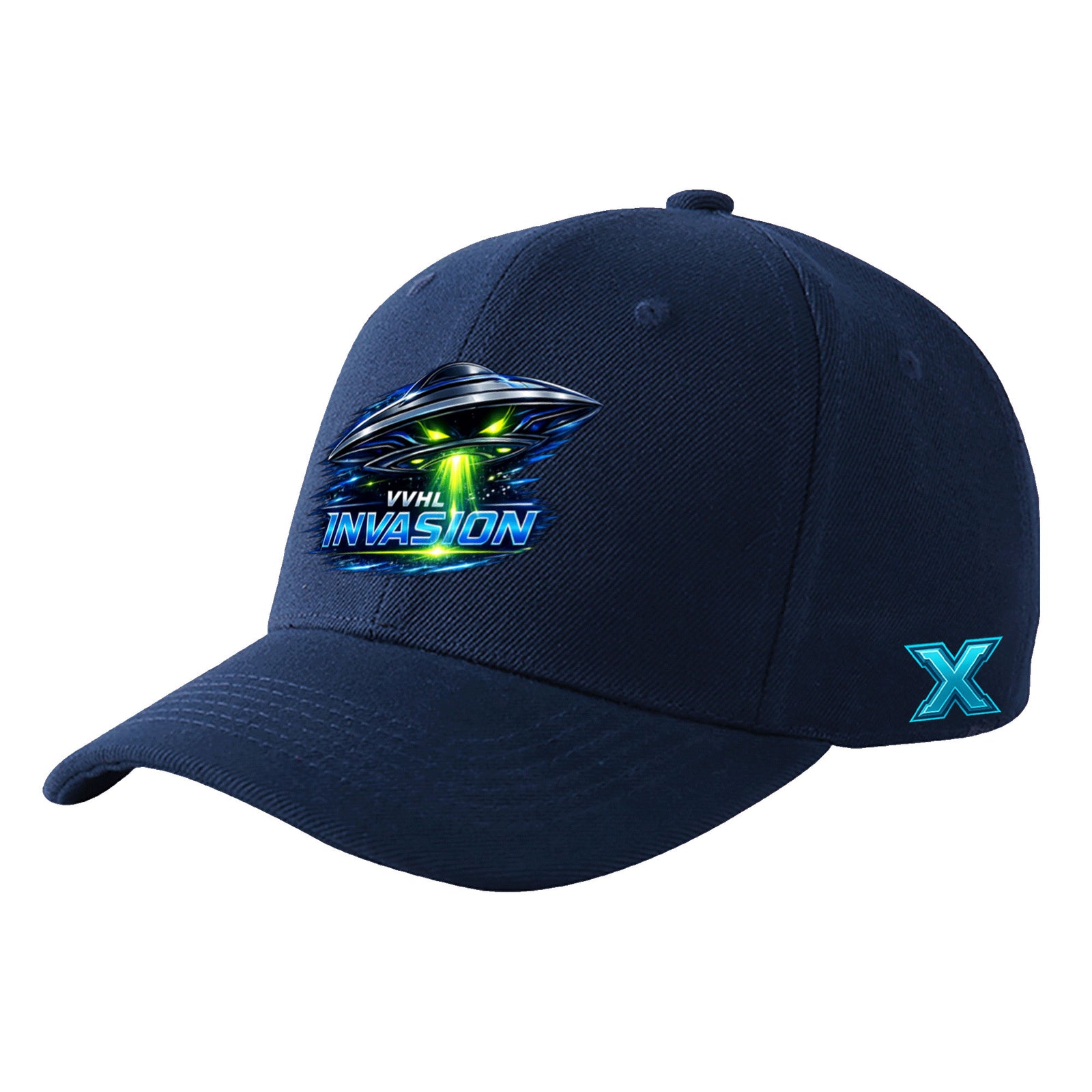 VVHL S10 Season X Invasion 3D Puff Embroidery Flat Embroidery Baseball Cap