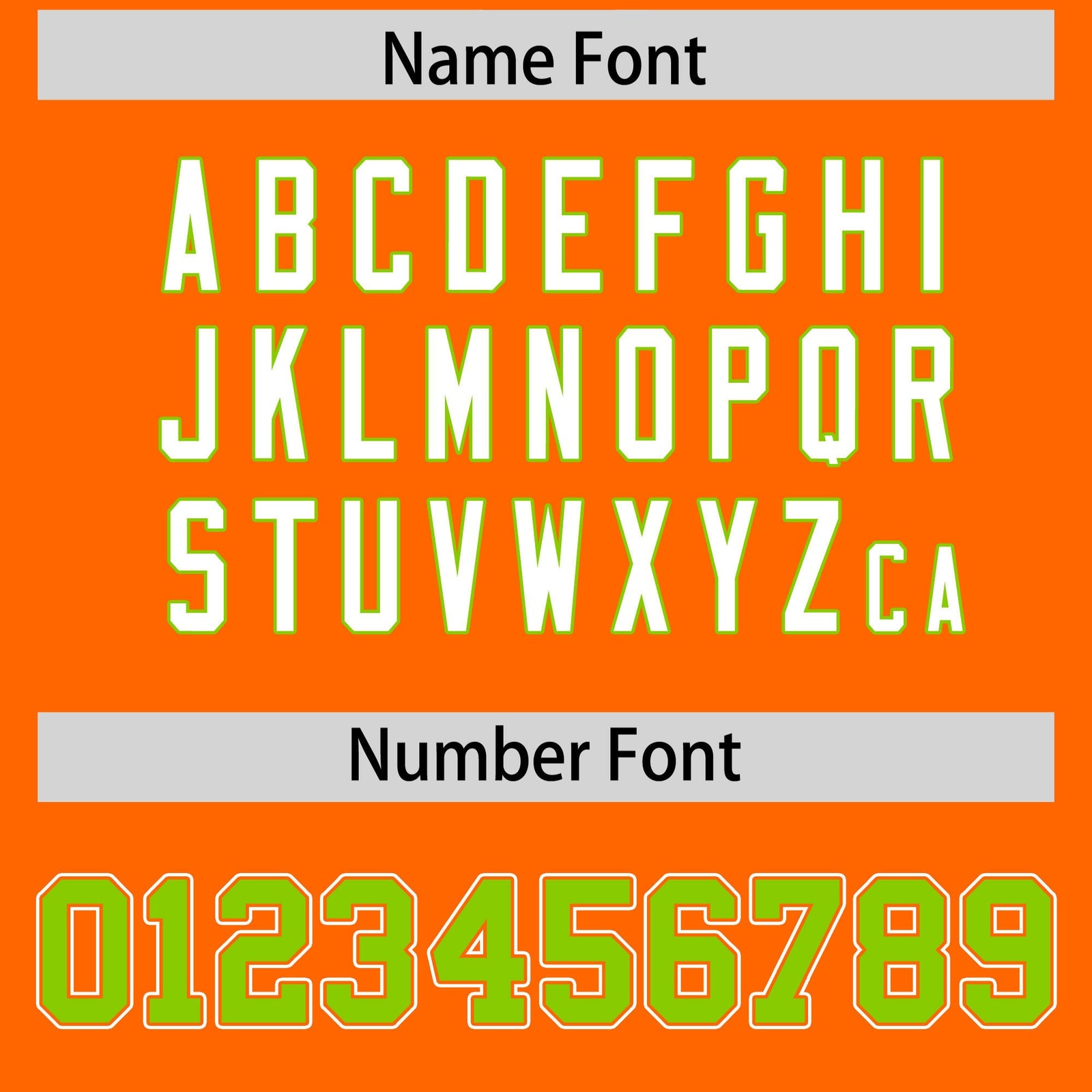 Custom Orange Color Block Mesh Authentic Football Jersey