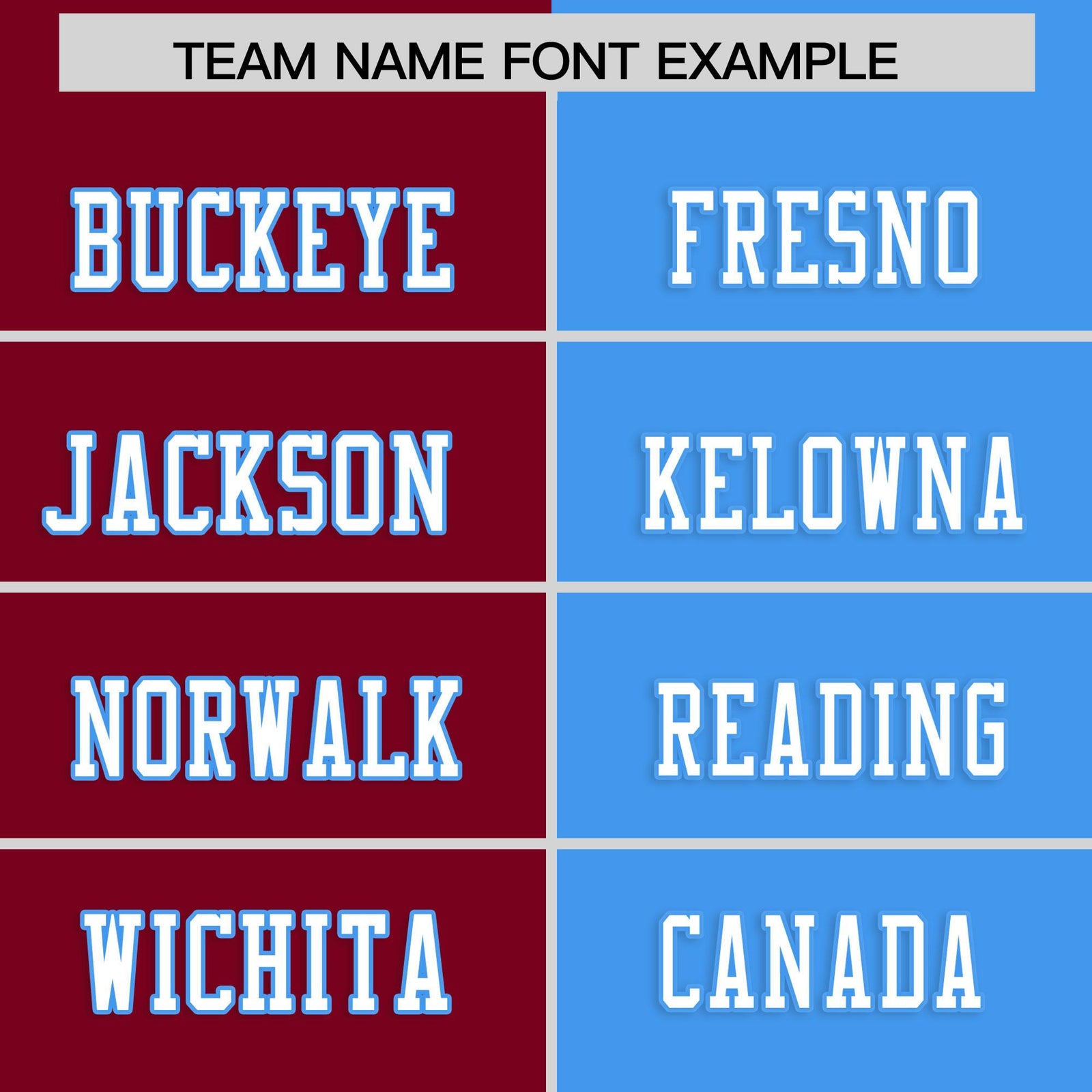 Custom Red Powder Blue Personalized Split Two Tone Design Authentic Football Jersey