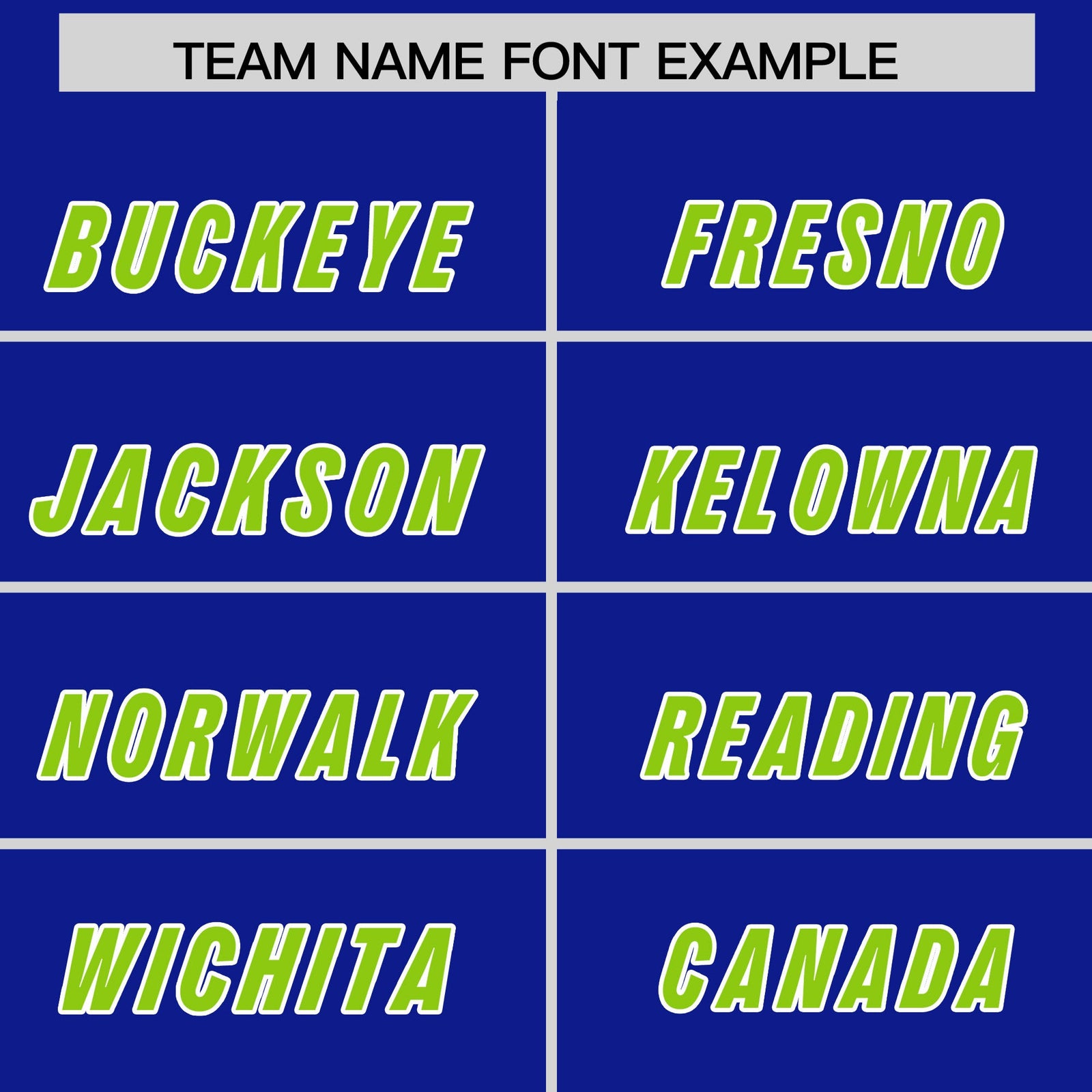 Custom Royal Neon Green and Powder Blue Sides Gradient Fashion Personalized Team Football Jersey