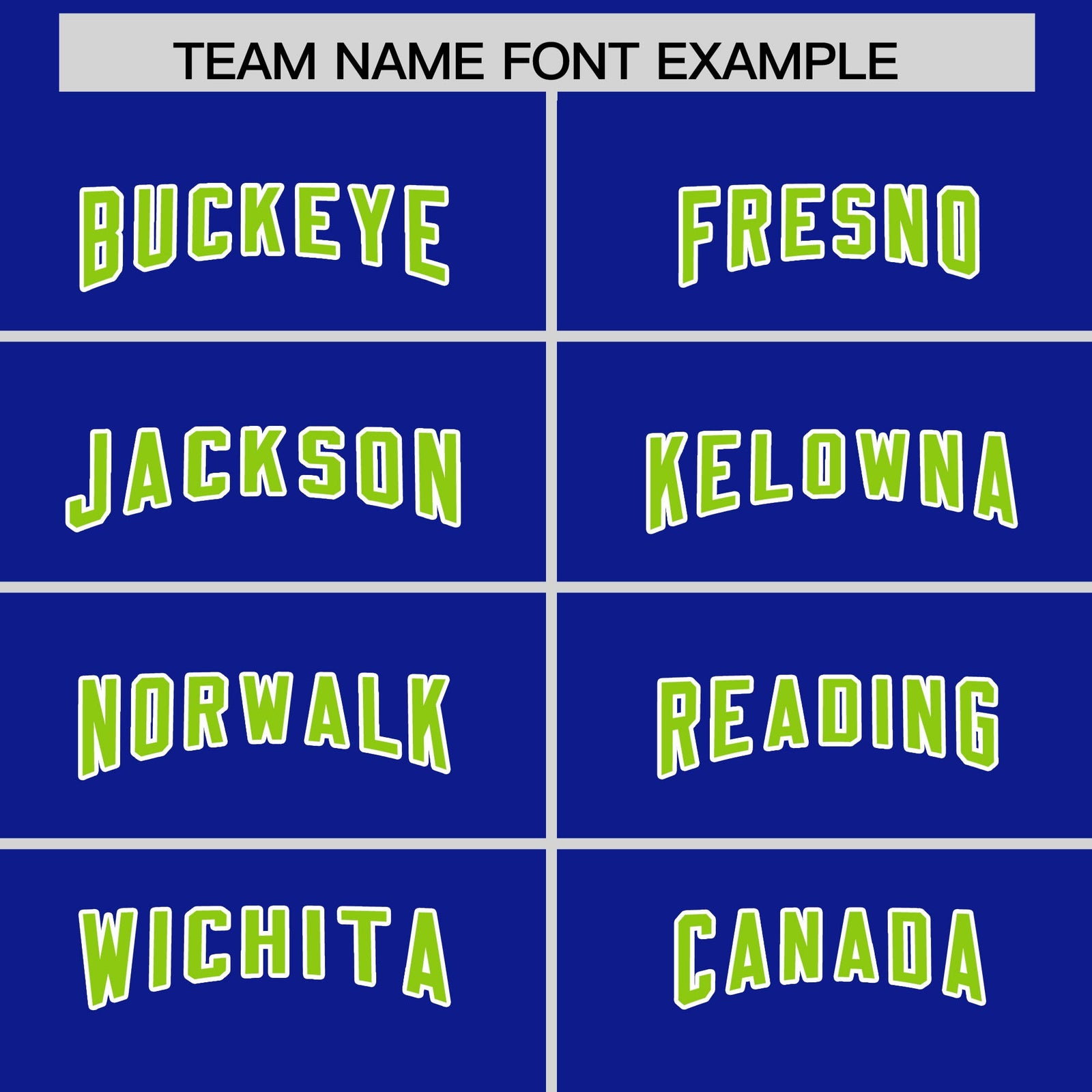Custom Royal Neon Green and Powder Blue Sides Gradient Fashion Personalized Team Football Jersey