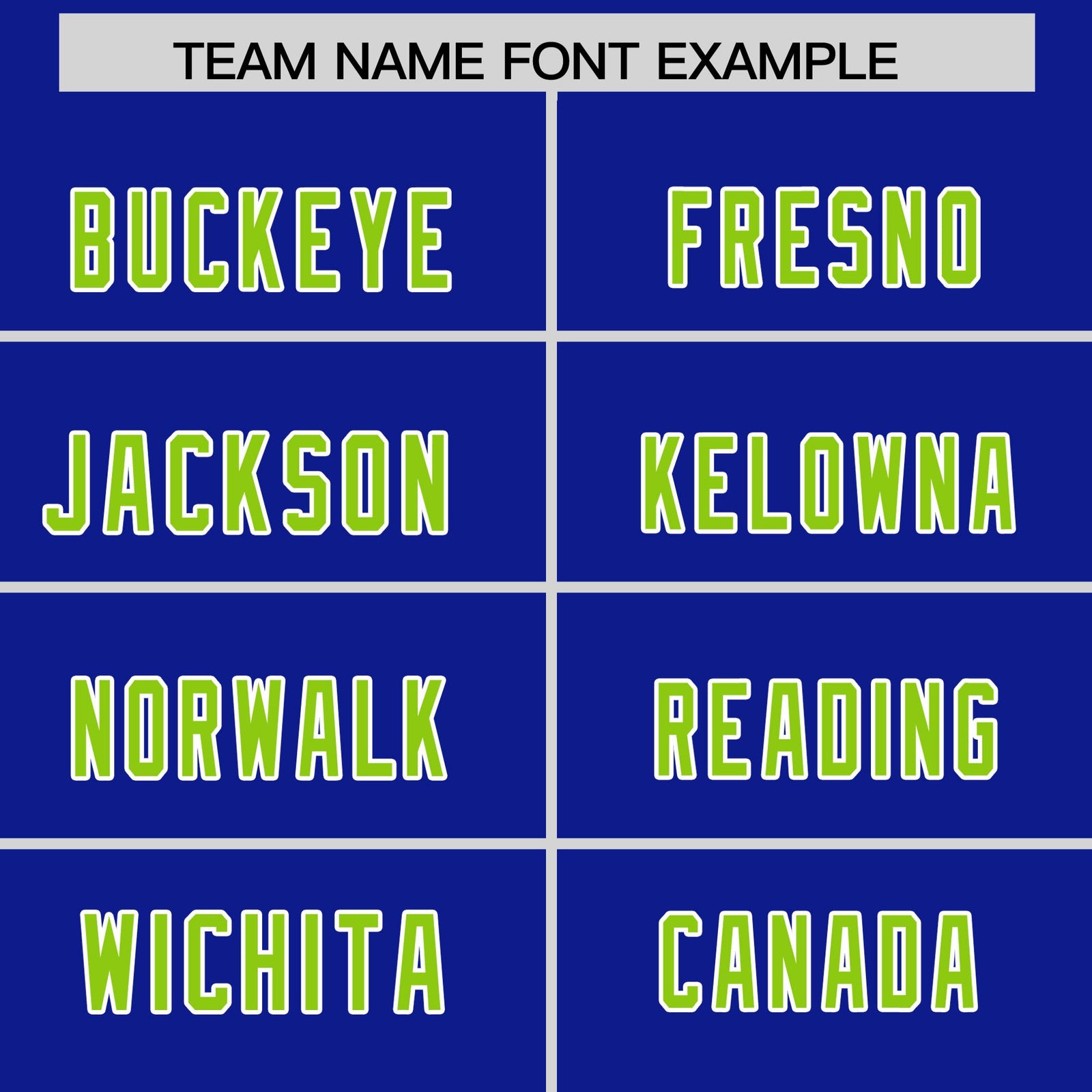 Custom Royal Neon Green and Powder Blue Sides Gradient Fashion Personalized Team Football Jersey