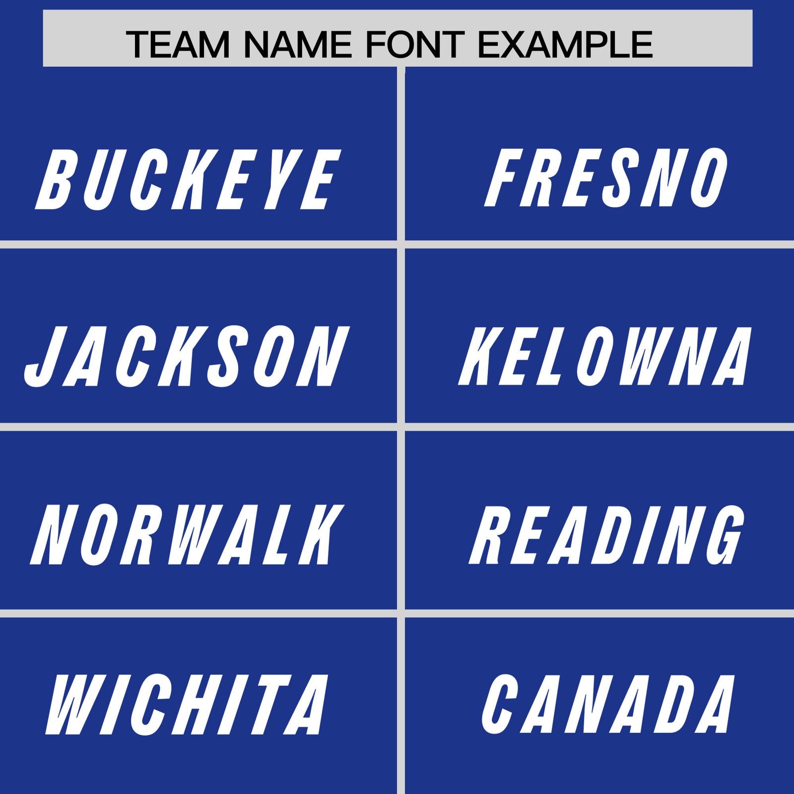 Custom Royal Classic Style American Football Jerseys