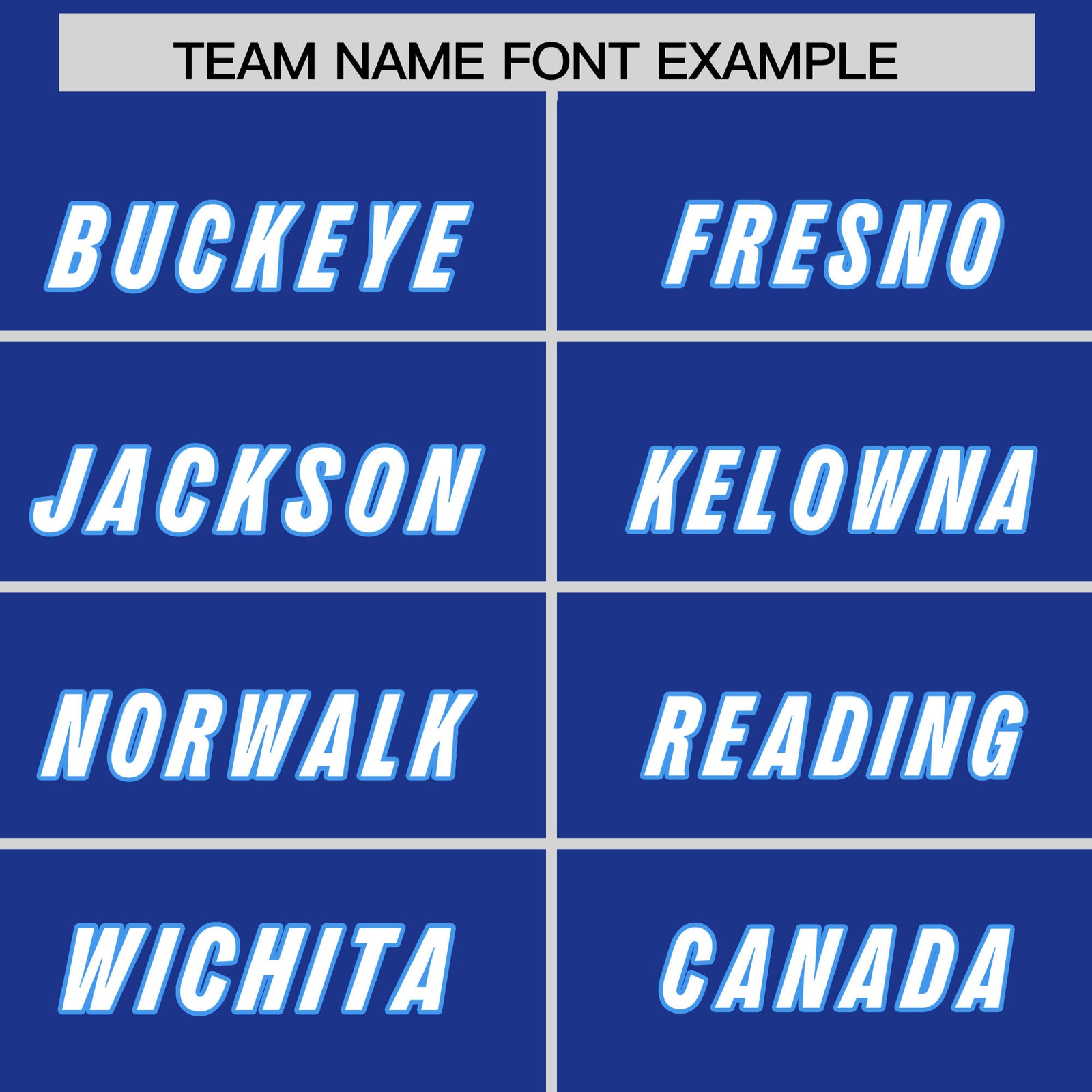 Custom Royal Classic Style American Football Jerseys