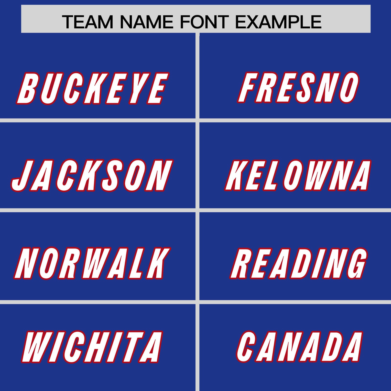 Custom Royal Classic Style American Football Jerseys