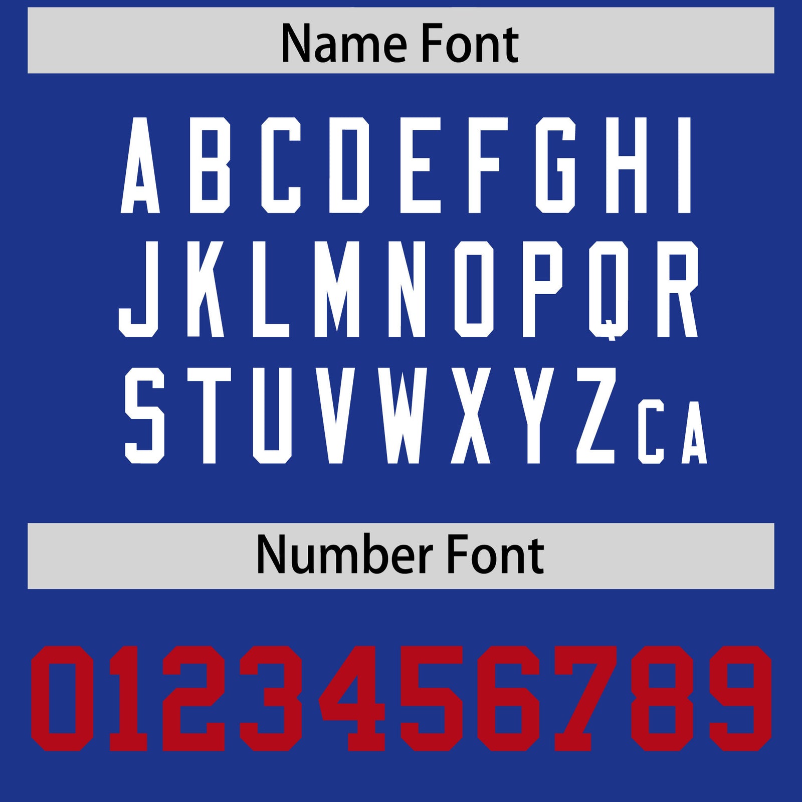 Custom Royal Football Jersey