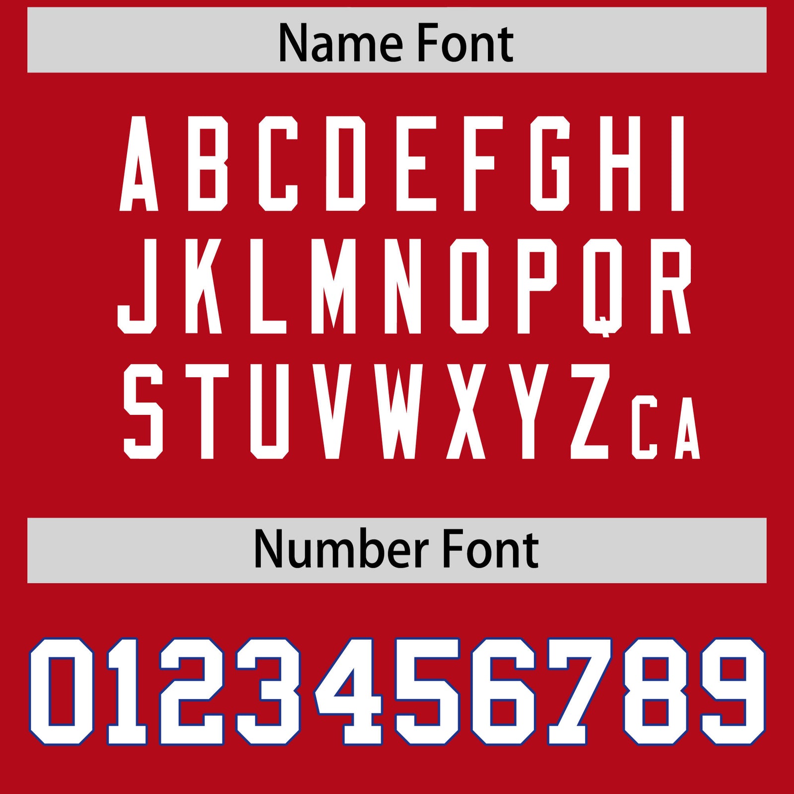 Custom Red Football Jersey
