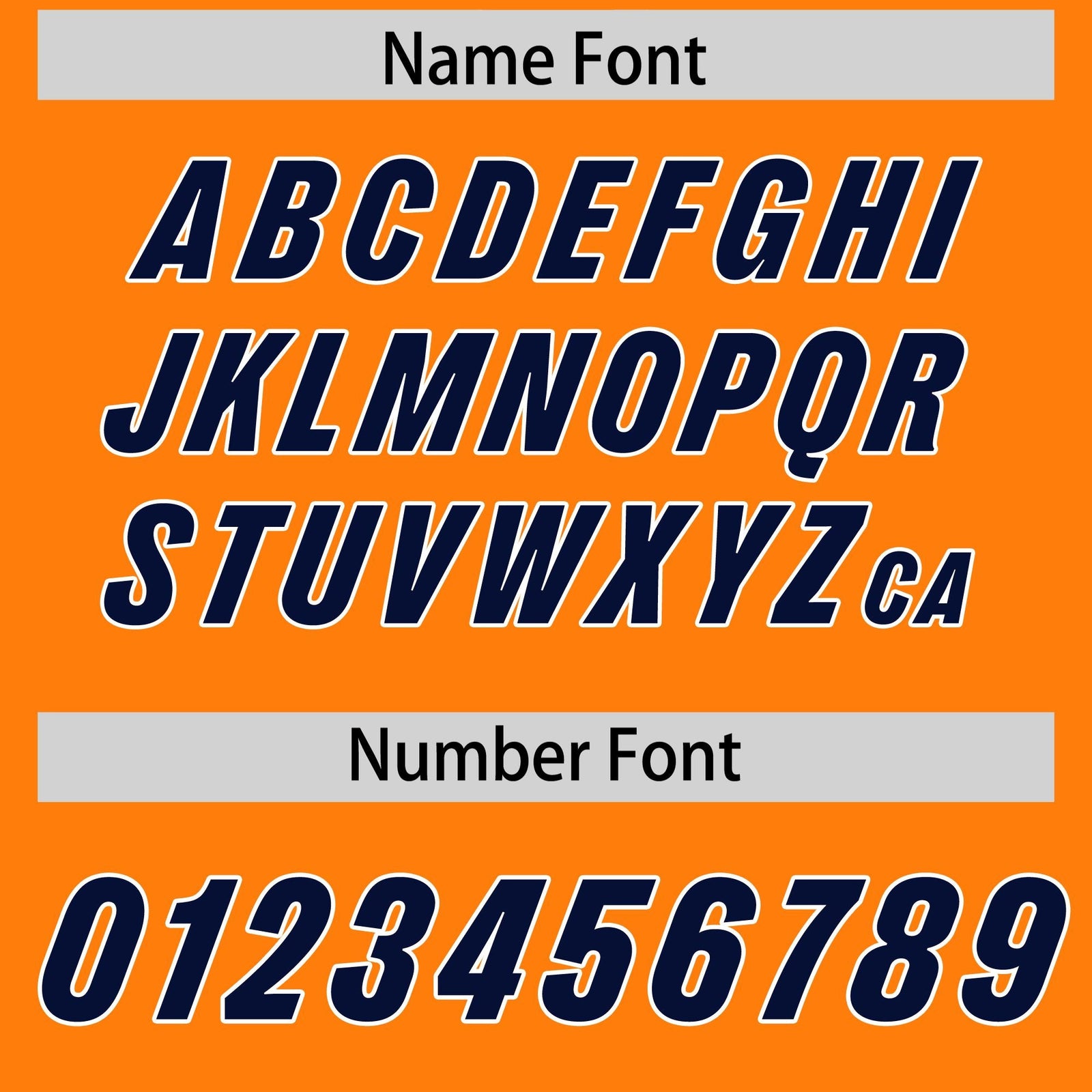 Custom Orange Navy Personalized Star Pattern Raglan Sleeves Authentic Football Jersey