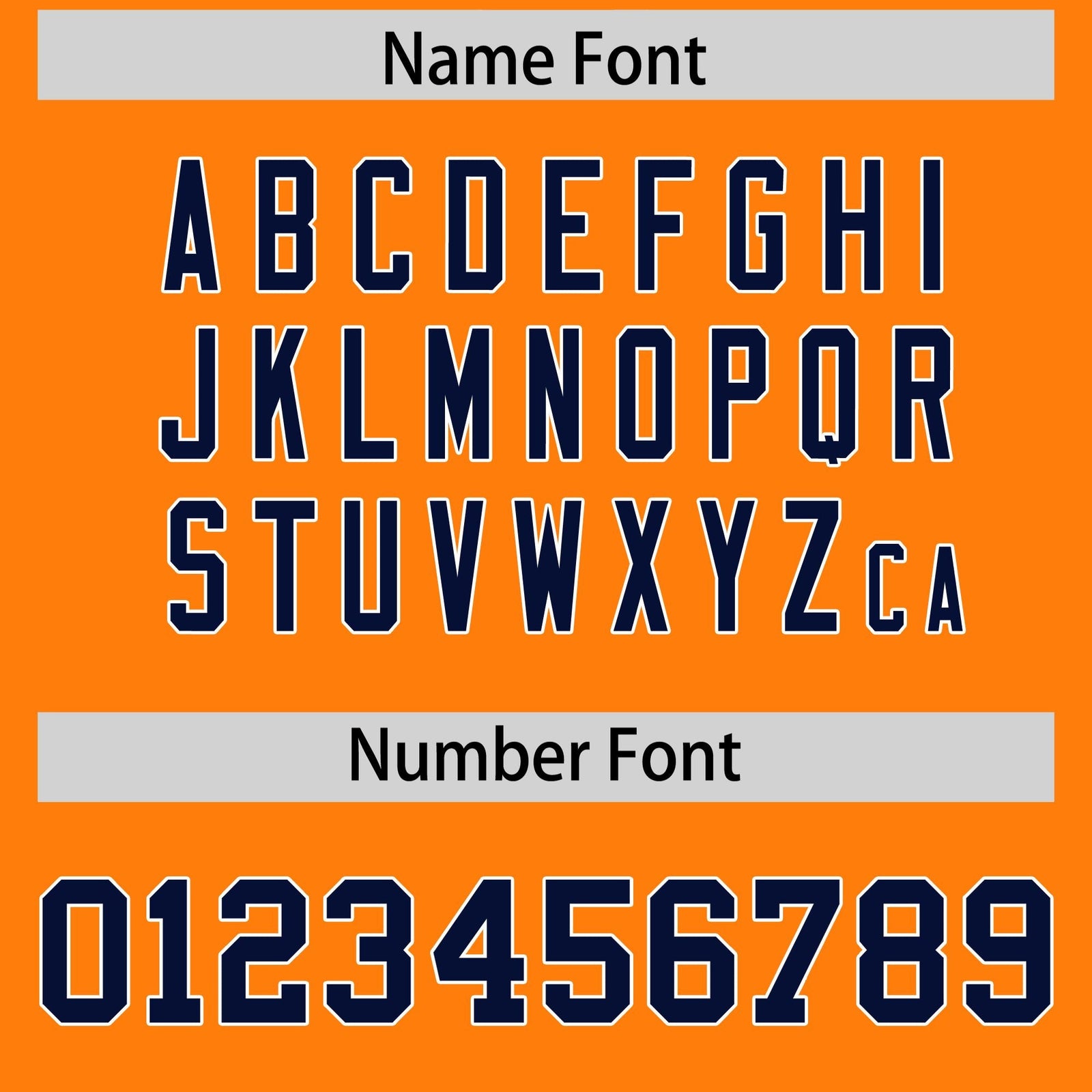 Custom Orange Navy Personalized Star Pattern Raglan Sleeves Authentic Football Jersey