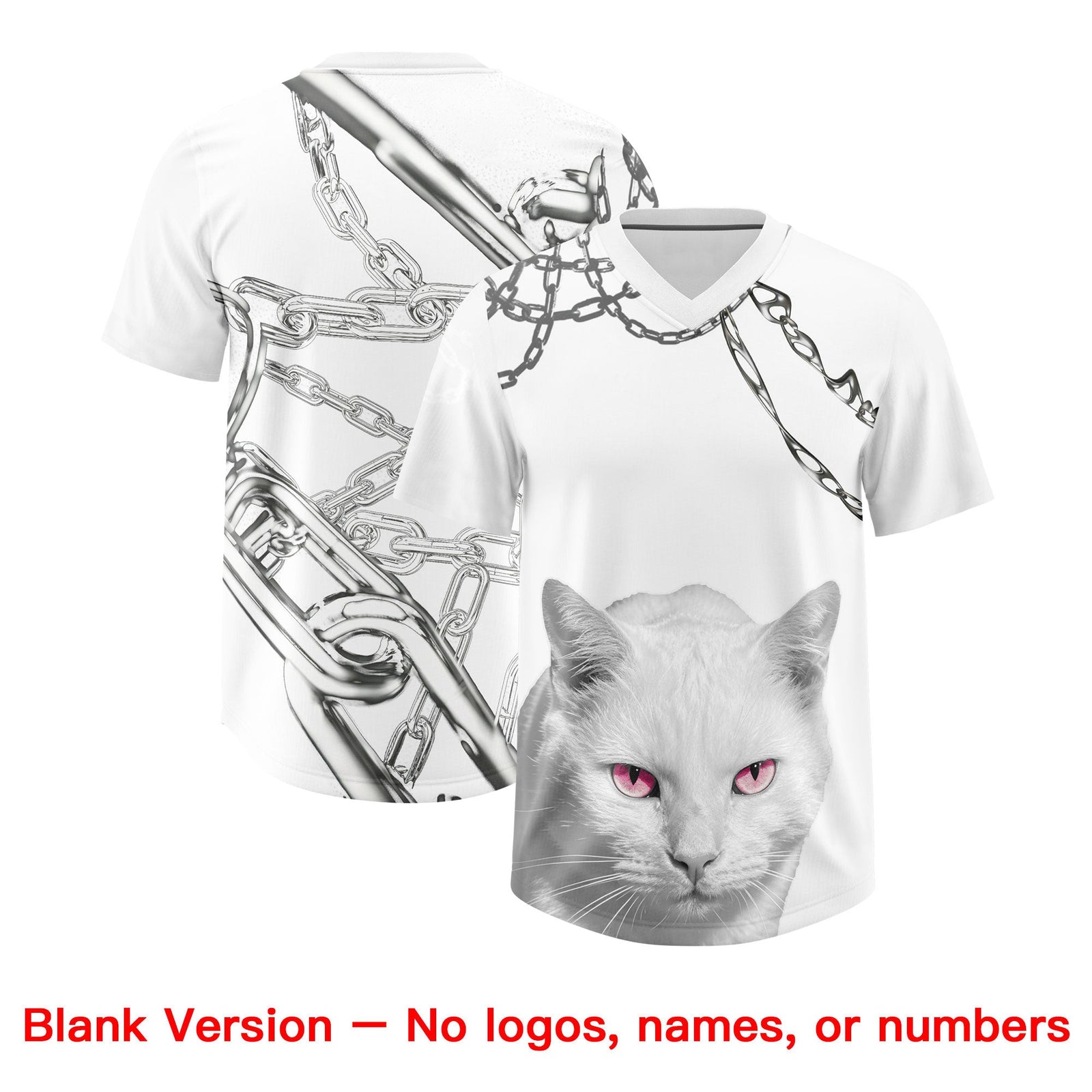Custom White Pink Graffiti Pattern Chains Football Jersey| KXKSHOP