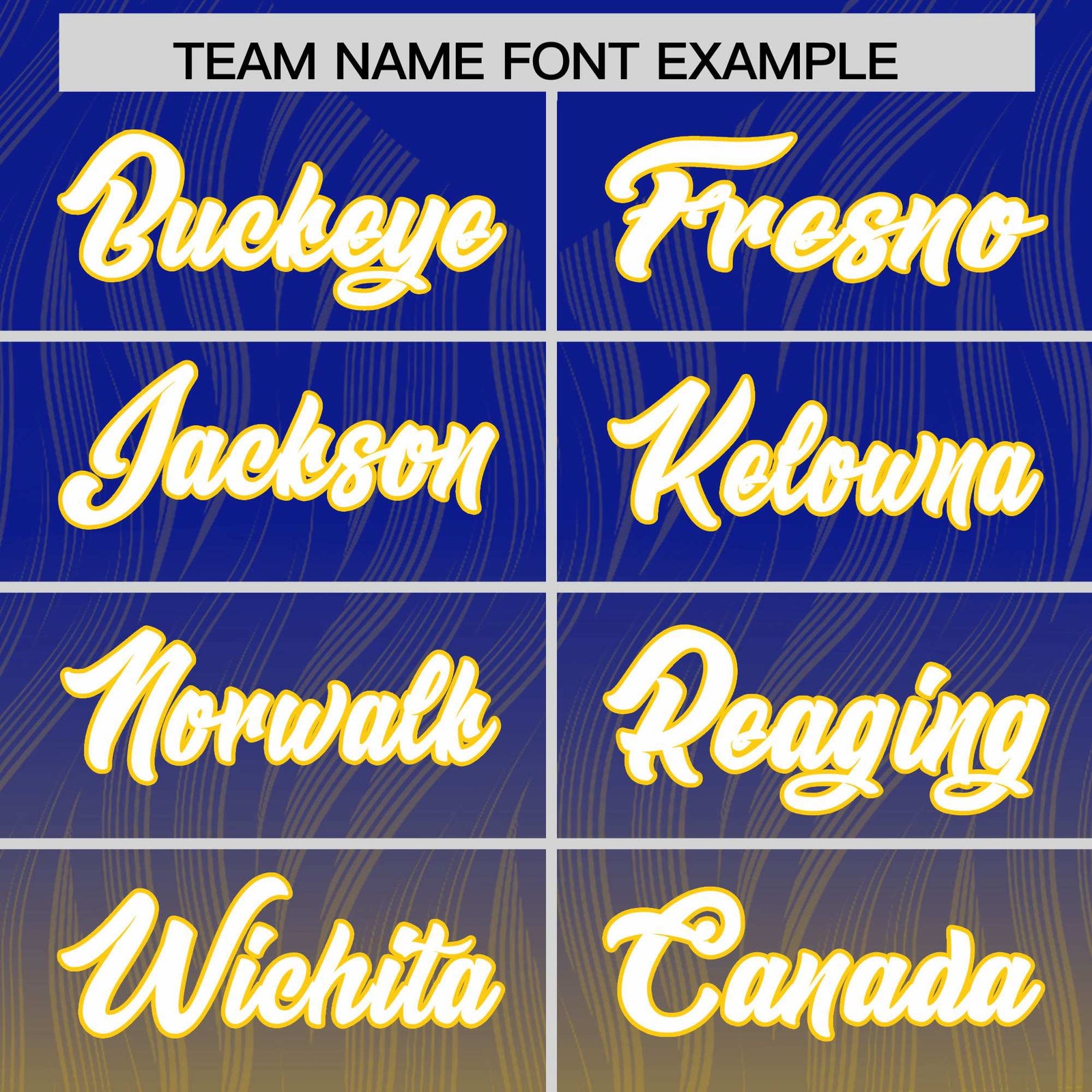 Custom Royal Gold Gradient Fashion Outdoor Authentic Football Jersey