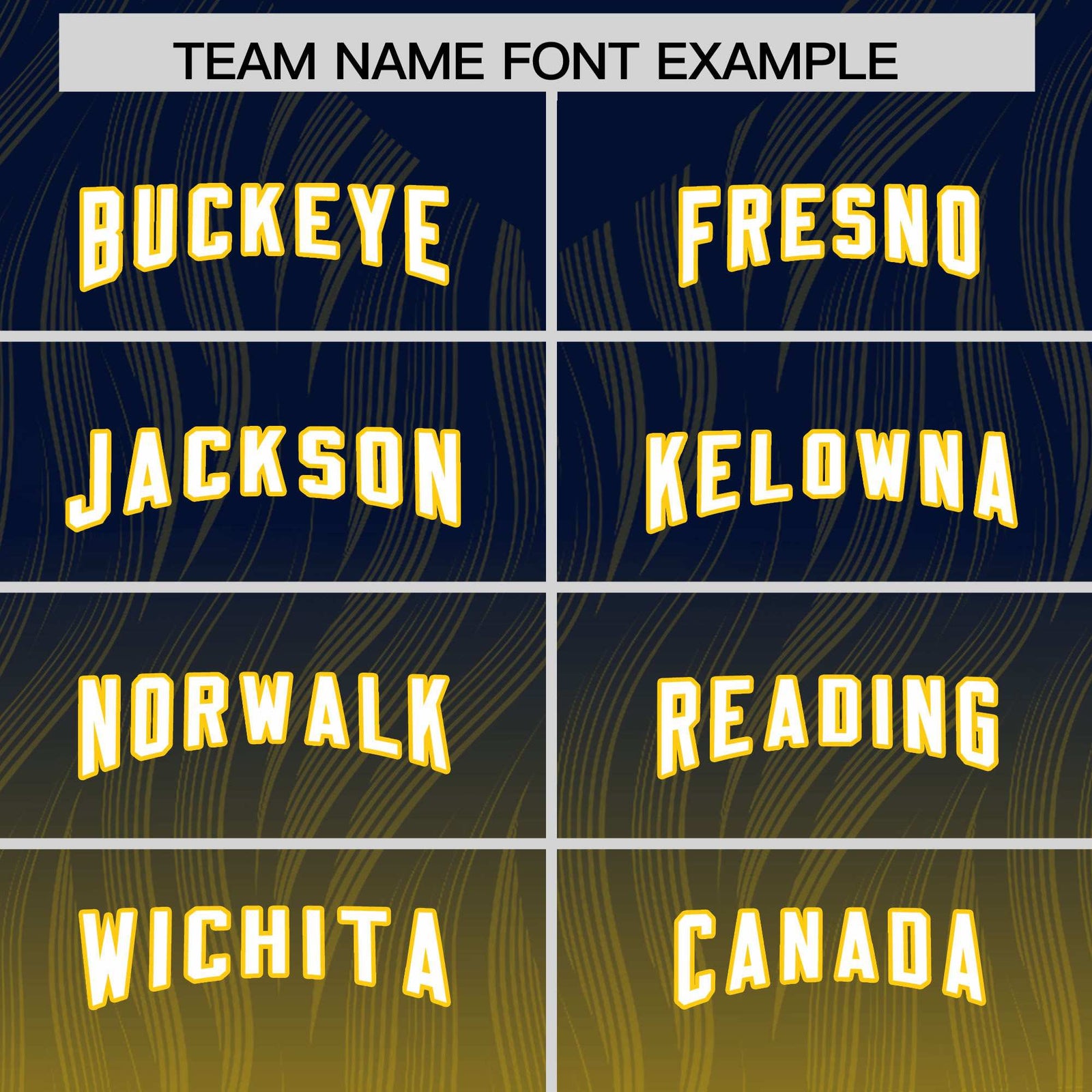 Custom Navy Gold Gradient Fashion Outdoor Authentic Football Jersey