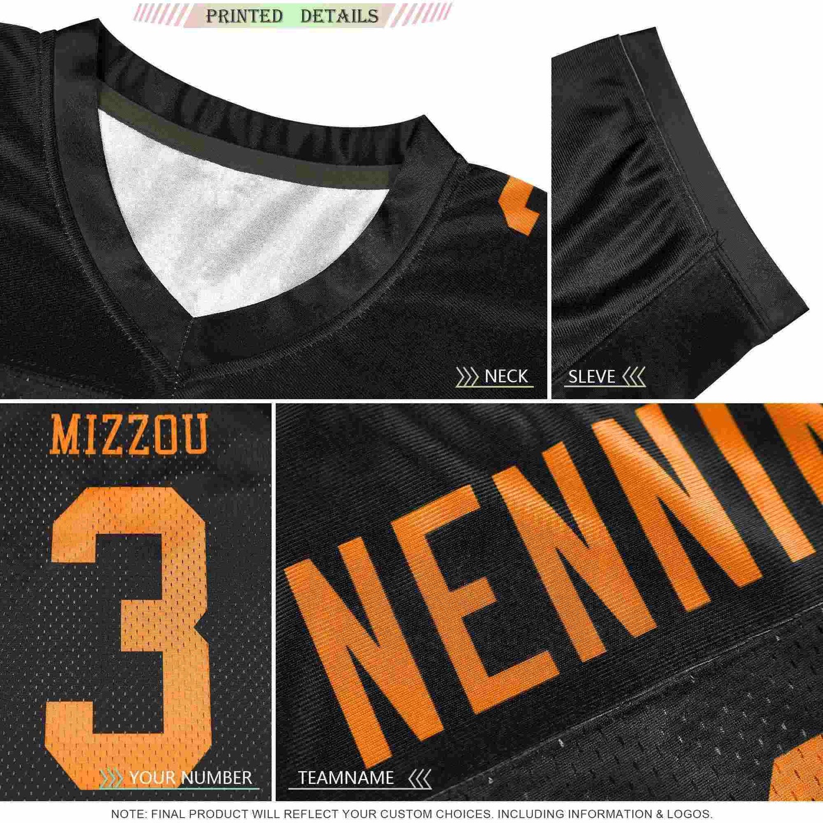 Custom Navy Gray Gradient Fashion Outdoor Authentic Football Jersey