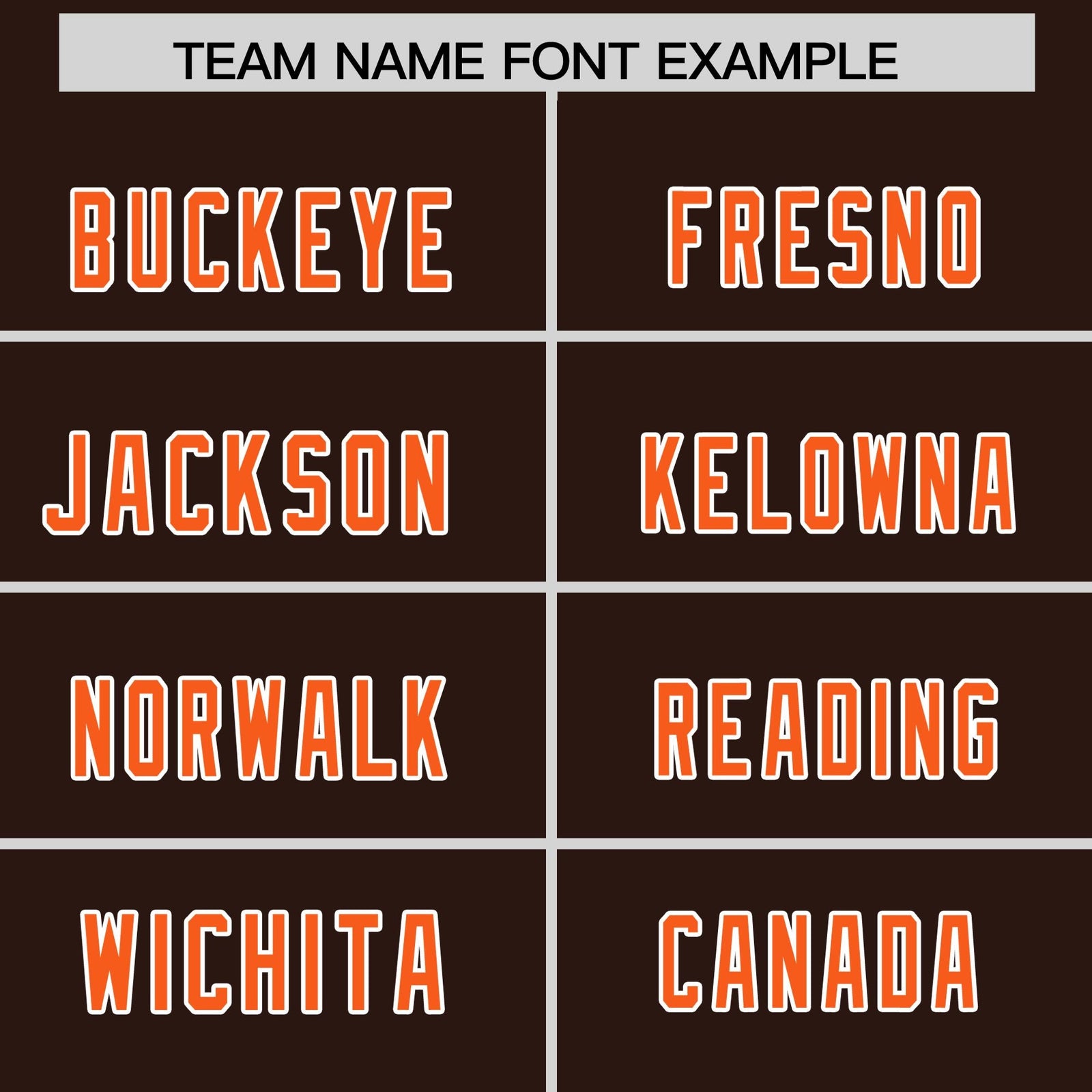 Custom Brown Orange Side Stripe Pattern Authentic Football Jersey