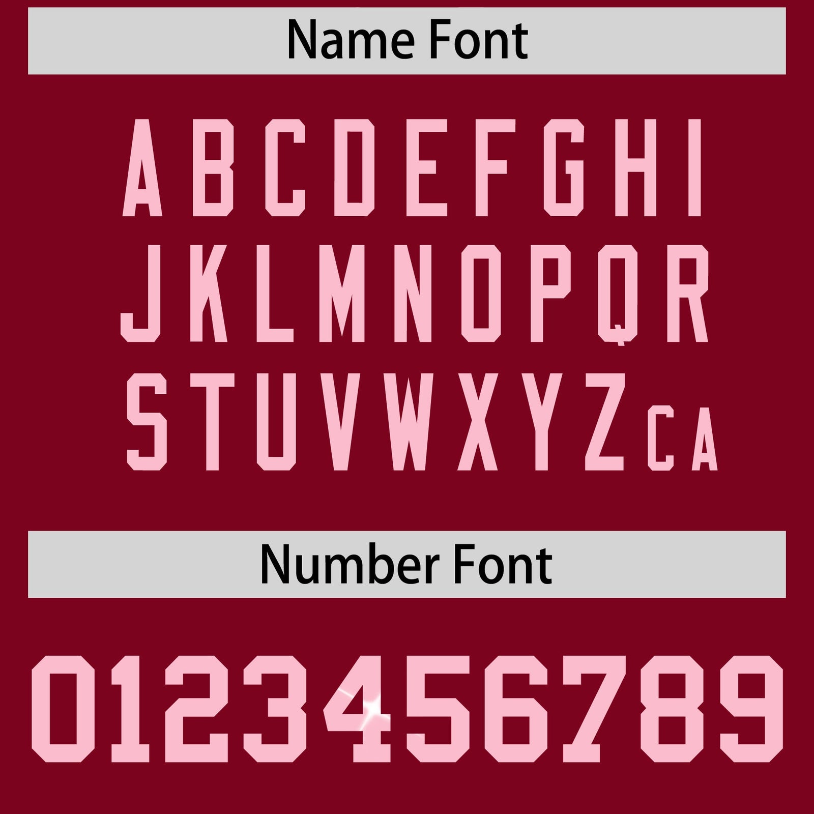 Custom Crimson Light Pink sequin lettering Stretch Fabric Football Jersey| KXKSHOP