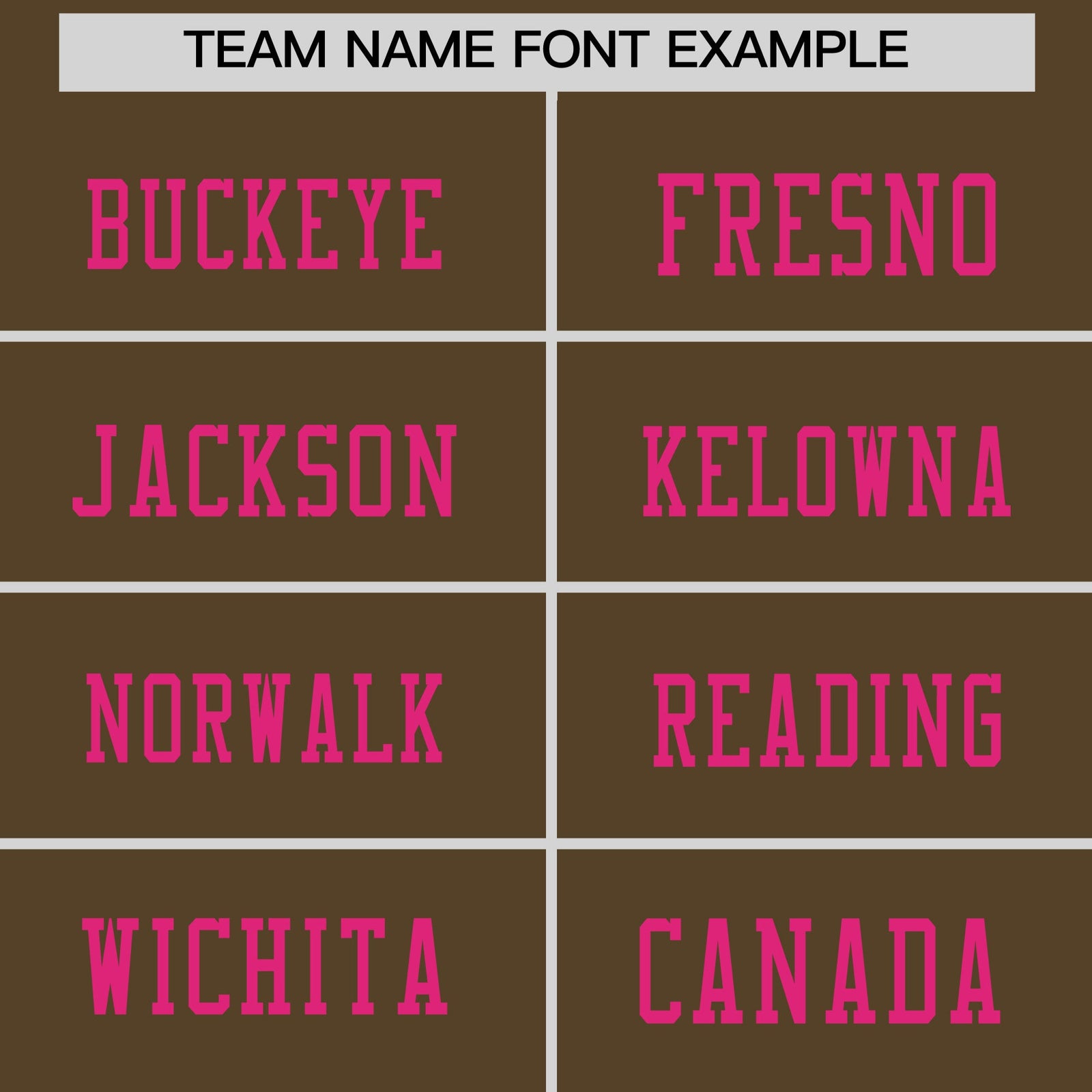 Custom Light Brown Pink sequin lettering Stretch Fabric Football Jersey| KXKSHOP