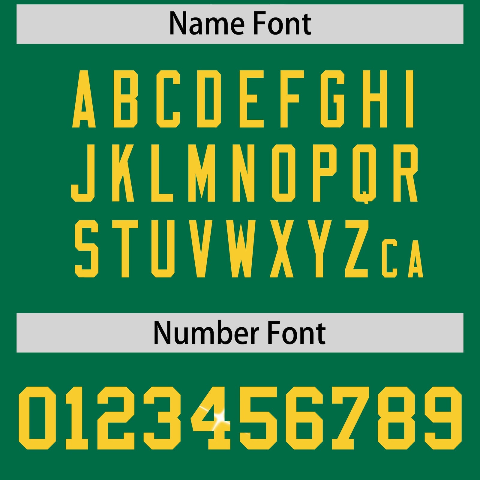 Custom Kelly Green Gold sequin lettering Moisture-Wicking Football Jersey| KXKSHOP