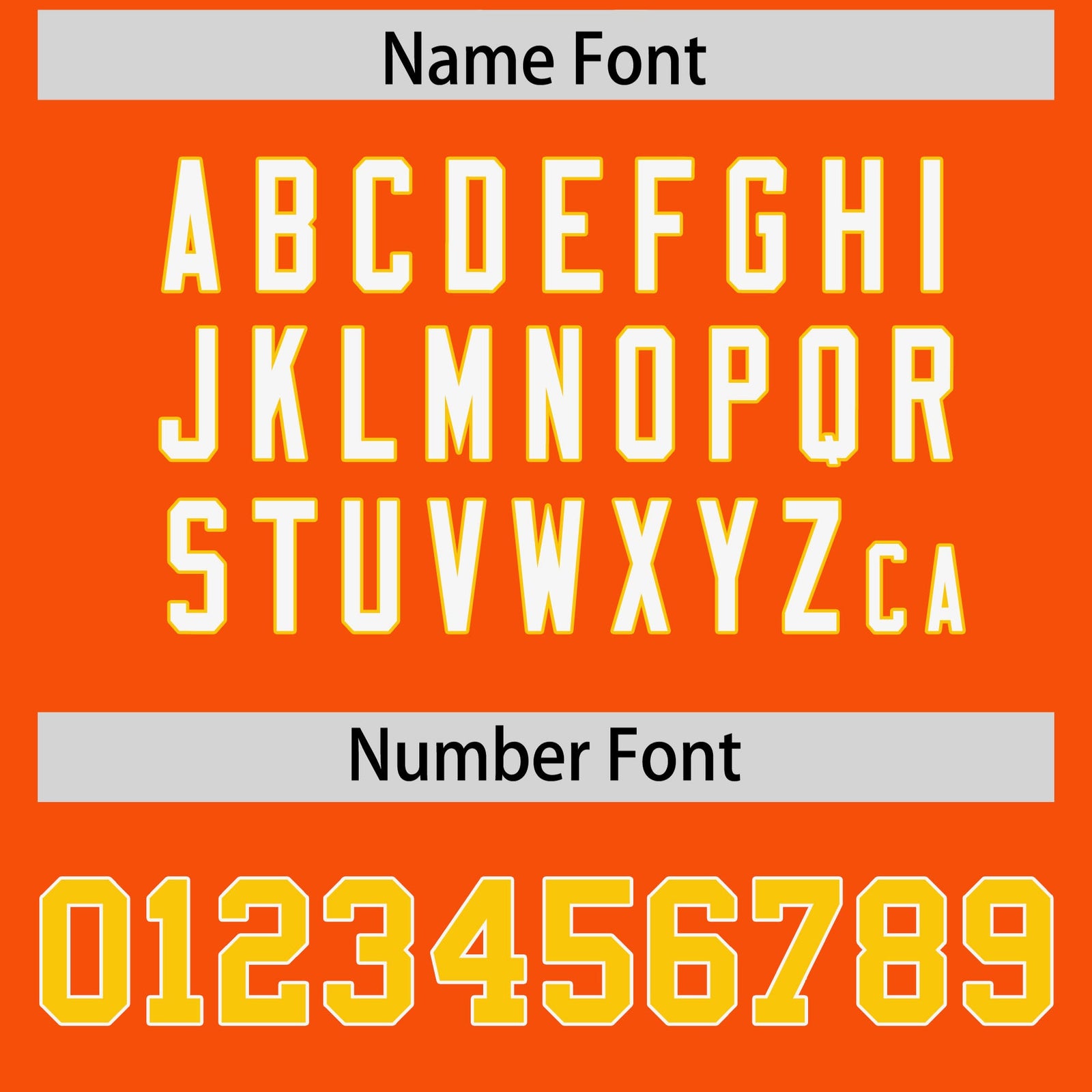 Custom Orange Personalized Shoulder Cut Two-Tone Authentic Football Jersey