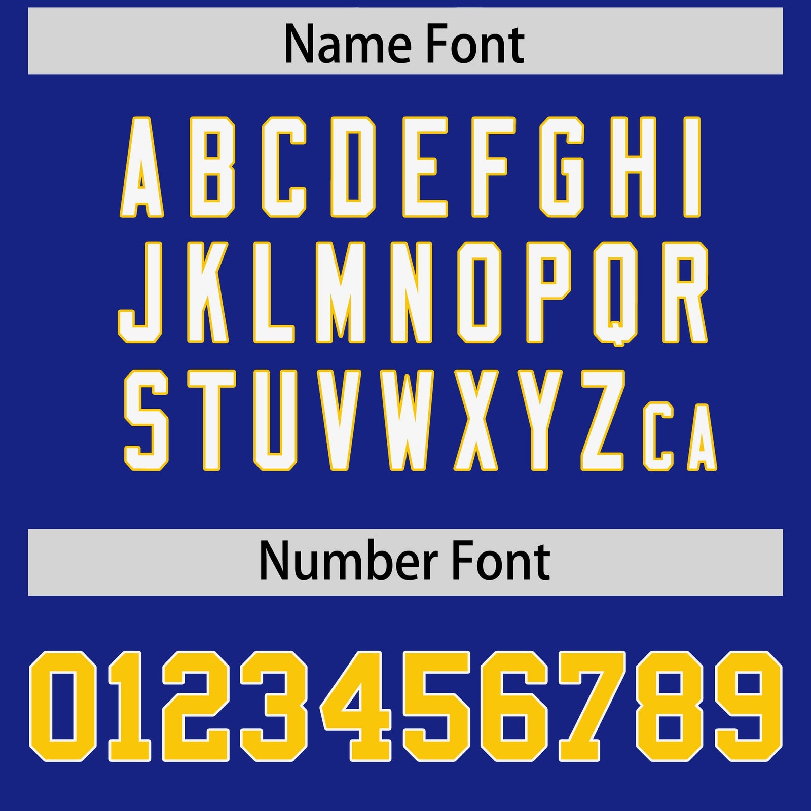 Custom Royal Personalized Shoulder Cut Two-Tone Authentic Football Jersey