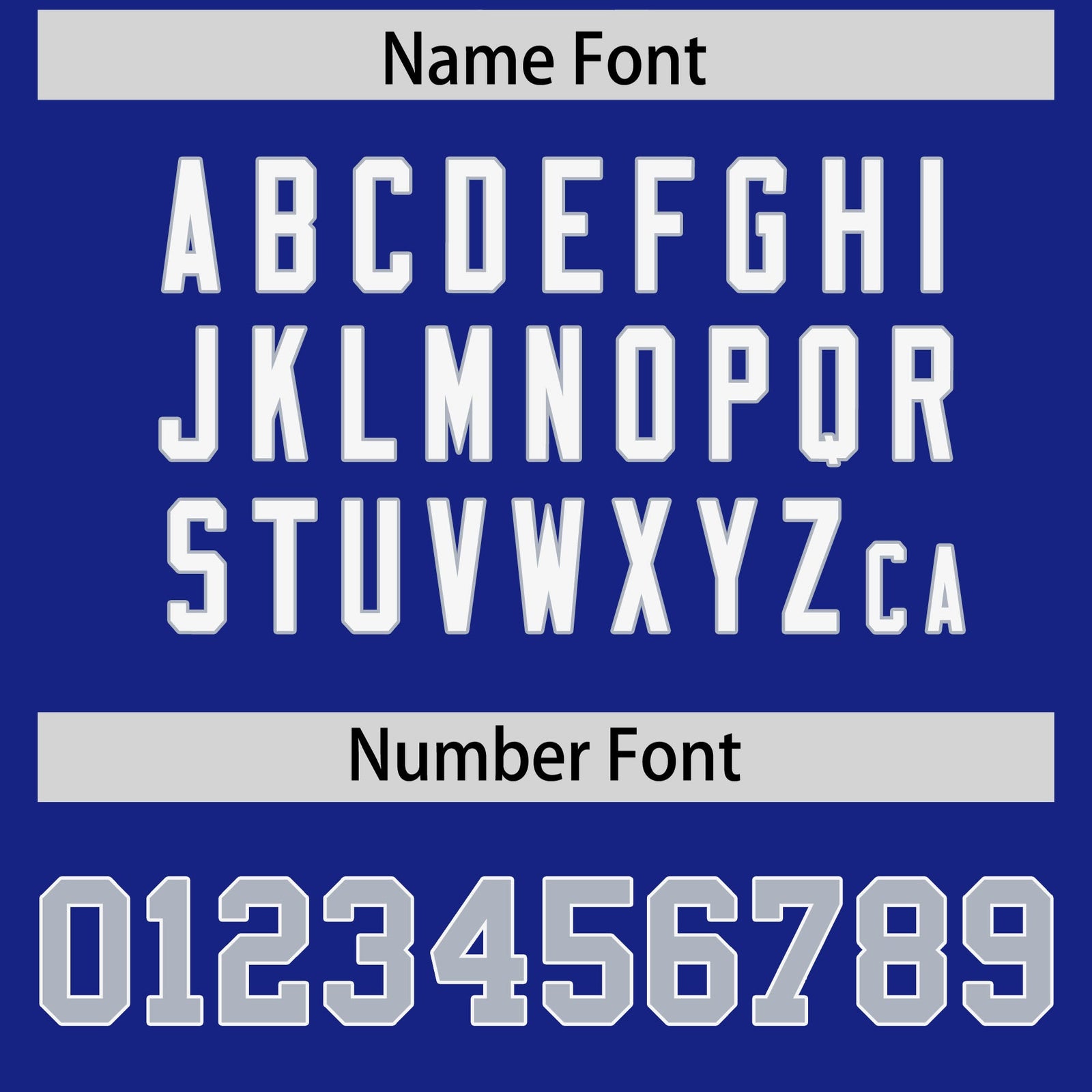 Custom Royal Personalized Shoulder Cut Two-Tone Authentic Football Jersey