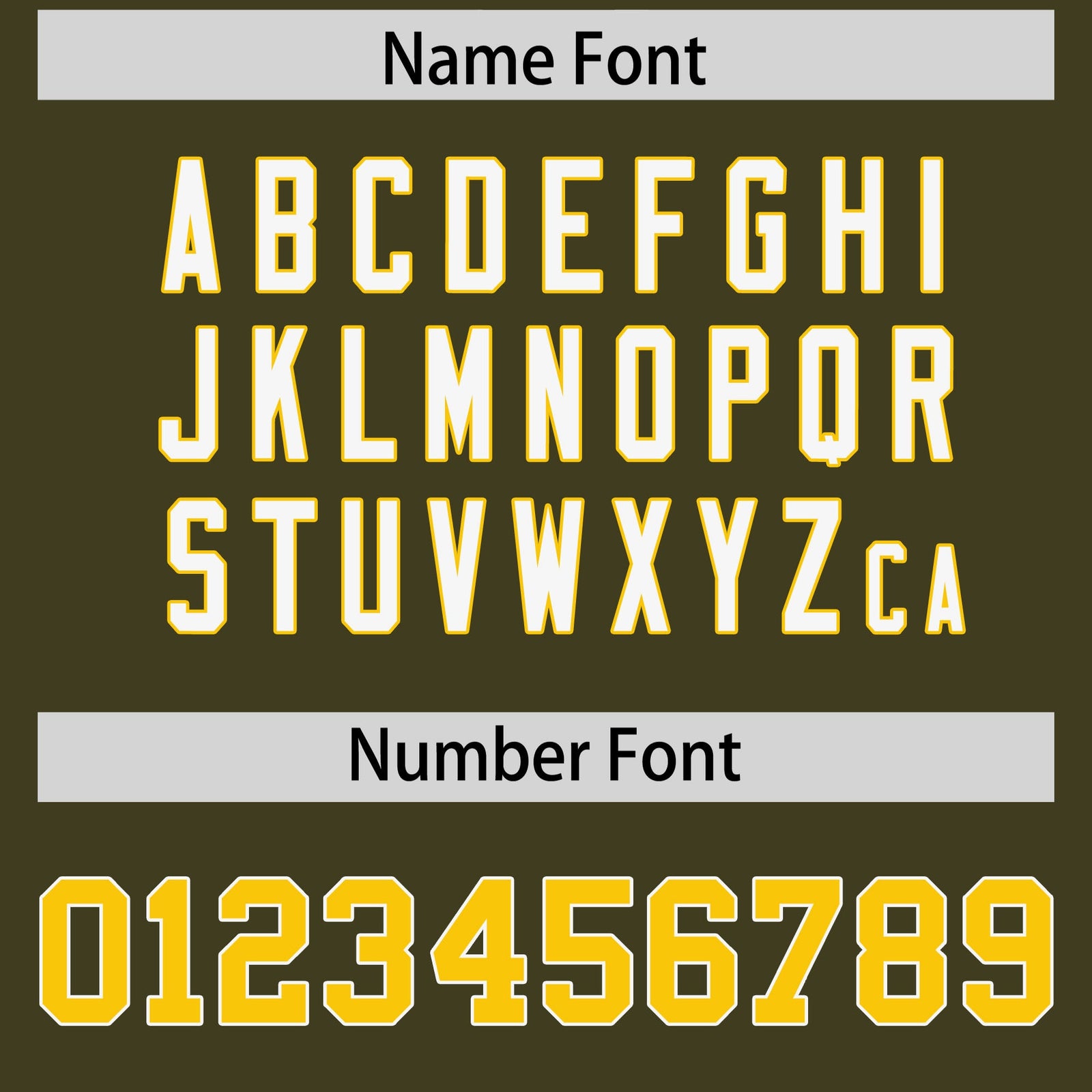 Custom Olive Personalized Shoulder Cut Two-Tone Authentic Football Jersey
