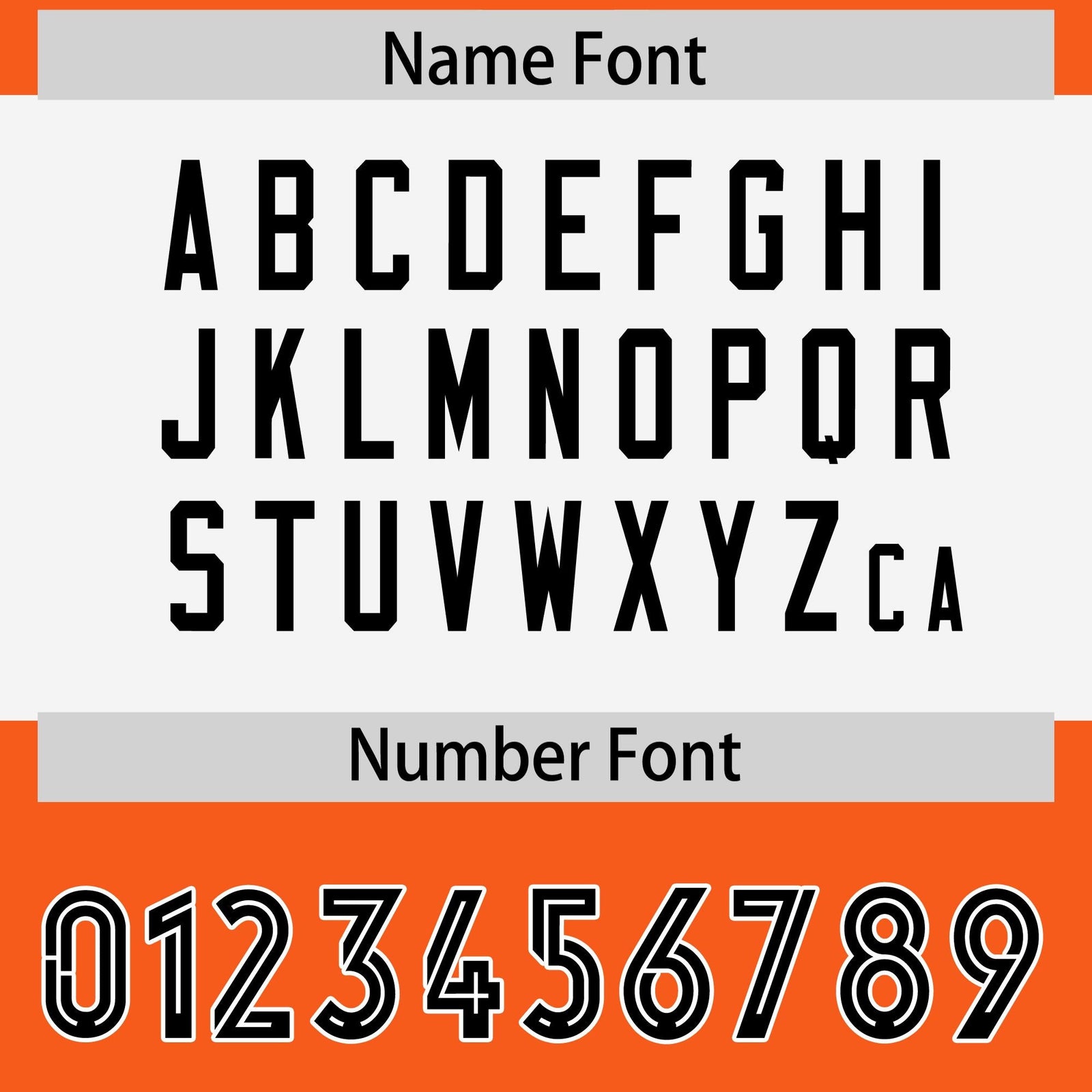 Custom Orange Black Raglan Sleeves Personalized Pattern Authentic Football Jersey