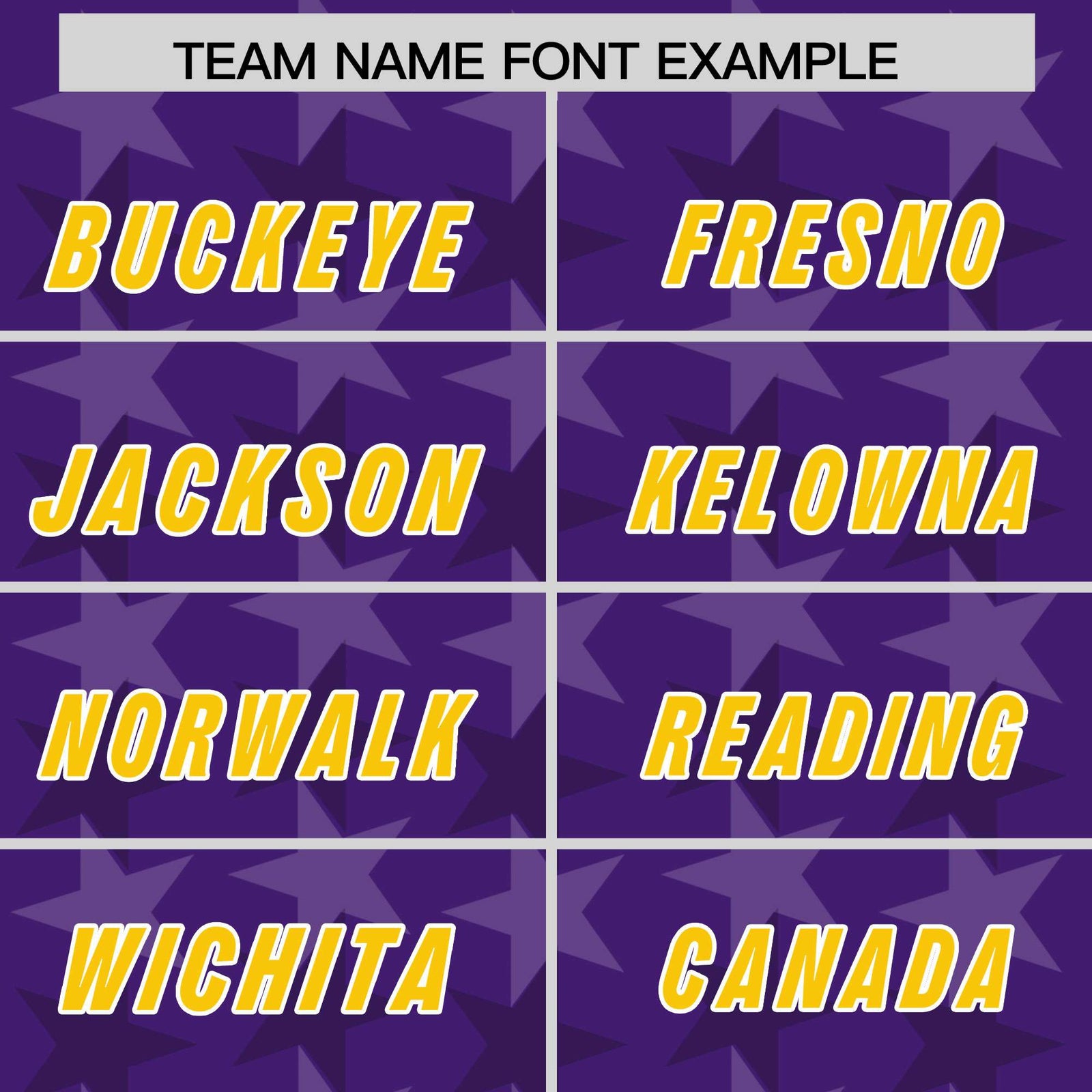 Custom Purple Gold Personalized All Star Graffiti Pattern Authentic Football Jersey