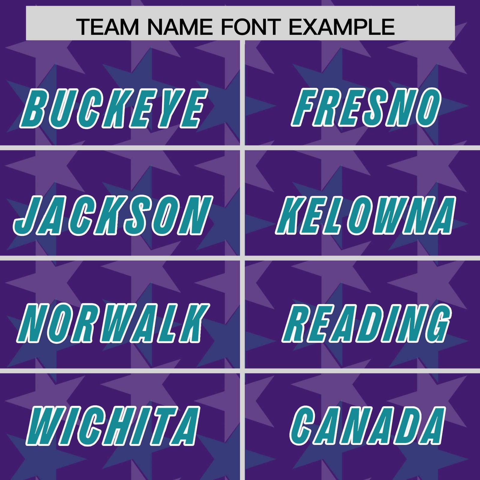 Custom Purple Aqua Personalized All Star Graffiti Pattern Authentic Football Jersey