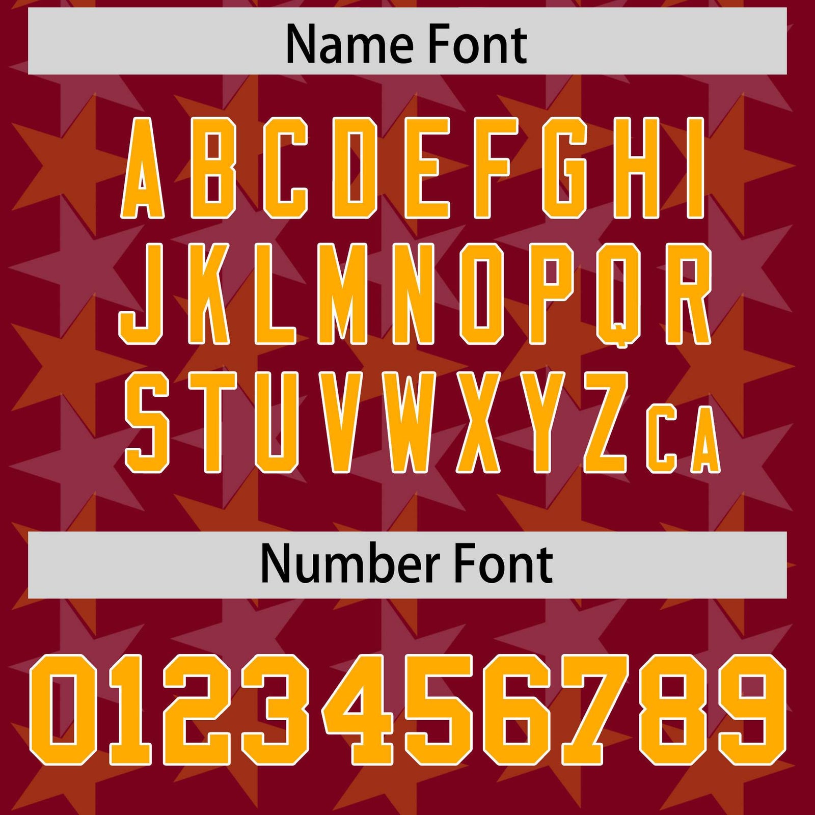 Custom Crimson Yellow Personalized All Star Graffiti Pattern Authentic Football Jersey