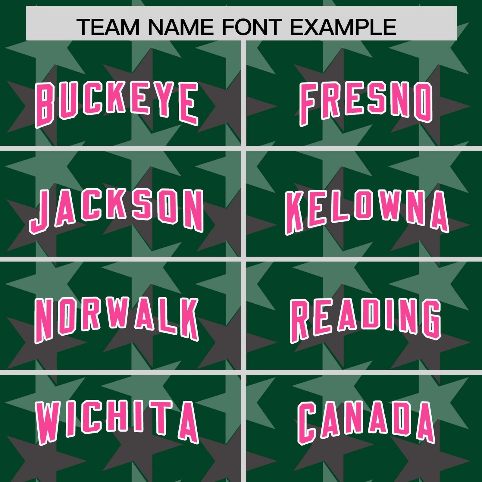 Custom Green Pink Personalized All Star Graffiti Pattern Authentic Football Jersey