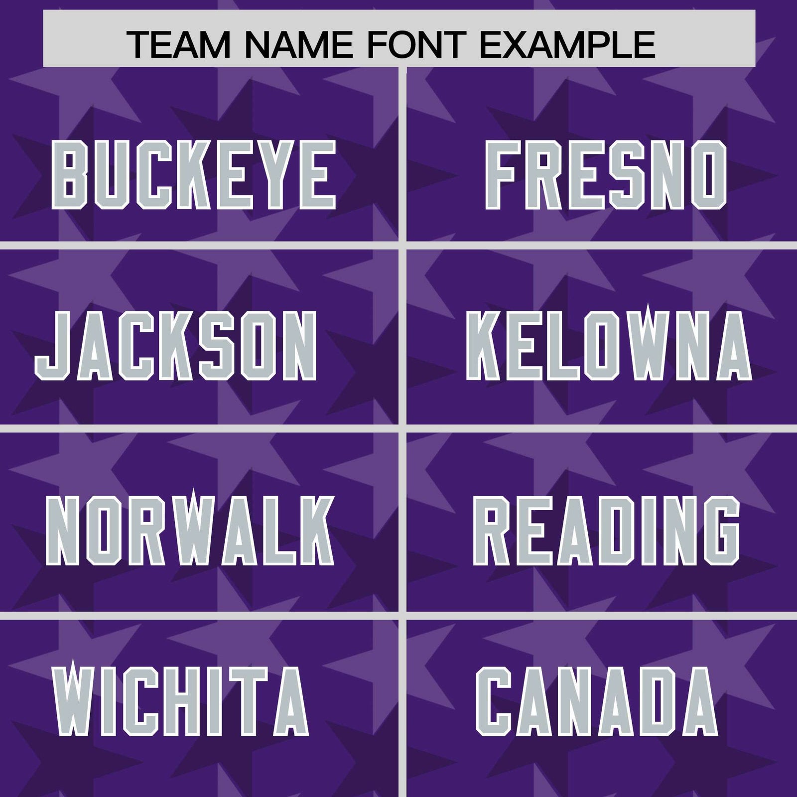 Custom Purple Grey Personalized All Star Graffiti Pattern Authentic Football Jersey