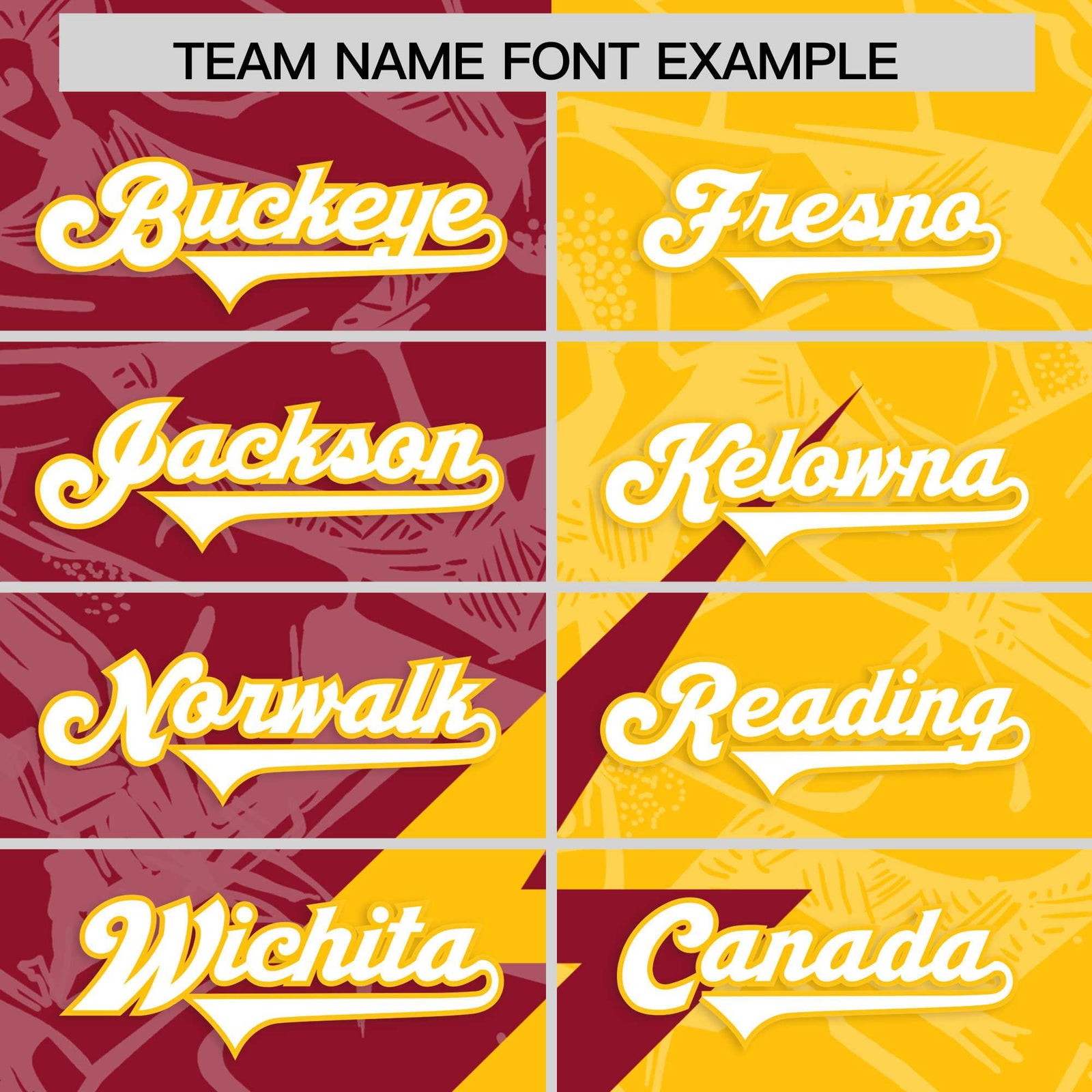 Custom Yellow Cardinal Split Personalized Lightning Pattern Football Jersey