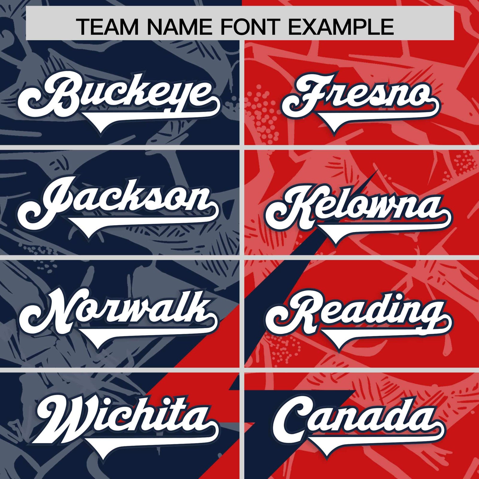 Custom Red Navy Split Personalized Lightning Pattern Football Jersey