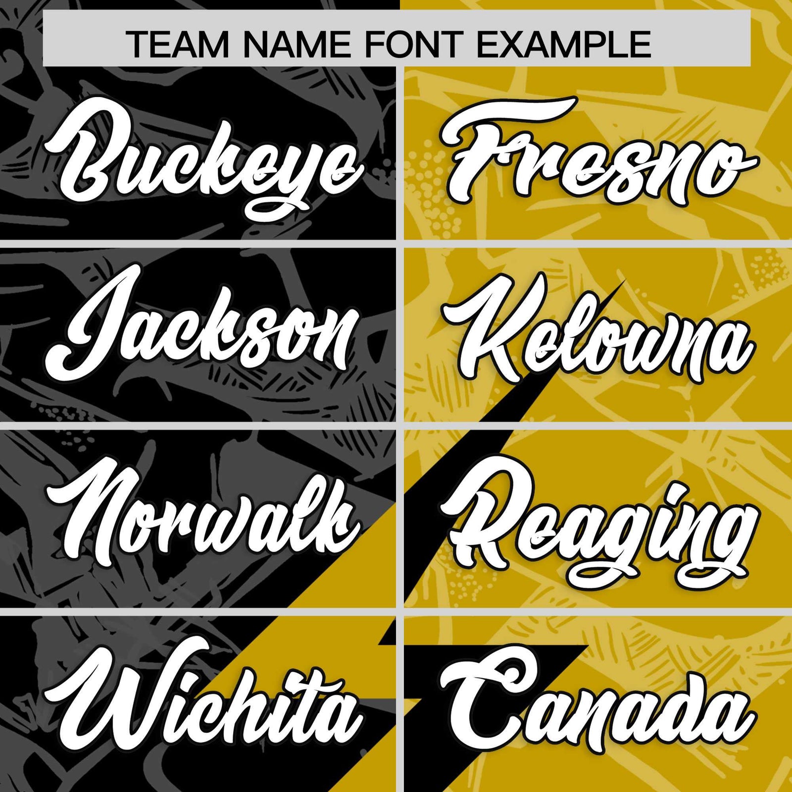 Custom Old Gold Black Split Personalized Lightning Pattern Football Jersey