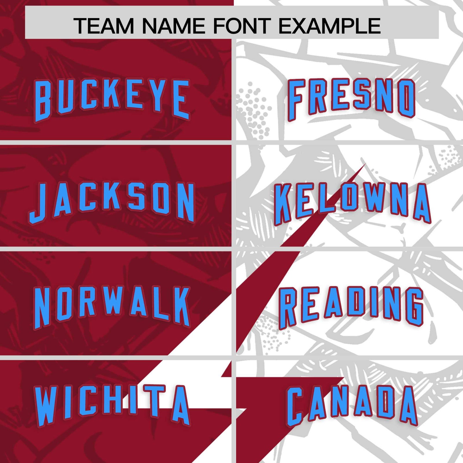 Custom Cardinal White Split Personalized Lightning Pattern Football Jersey