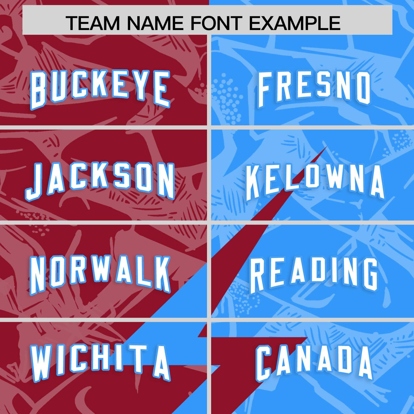 Custom Light Blue Cardinal Split Personalized Lightning Pattern Football Jersey